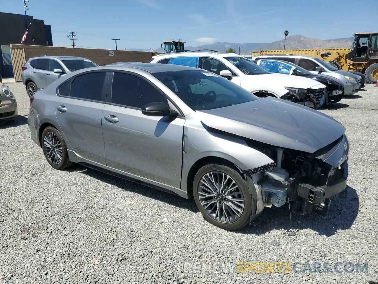 4 Photograph of a damaged car 3KPF54AD8PE604384 KIA FORTE 2023