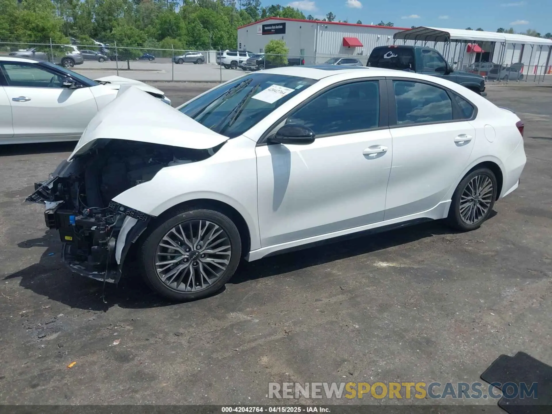 2 Photograph of a damaged car 3KPF54AD8PE638941 KIA FORTE 2023