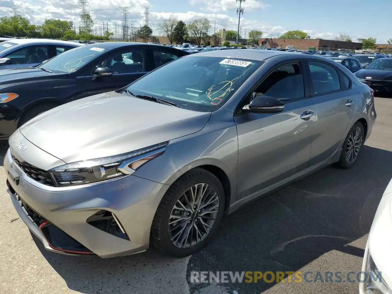 1 Photograph of a damaged car 3KPF54AD8PE661717 KIA FORTE 2023