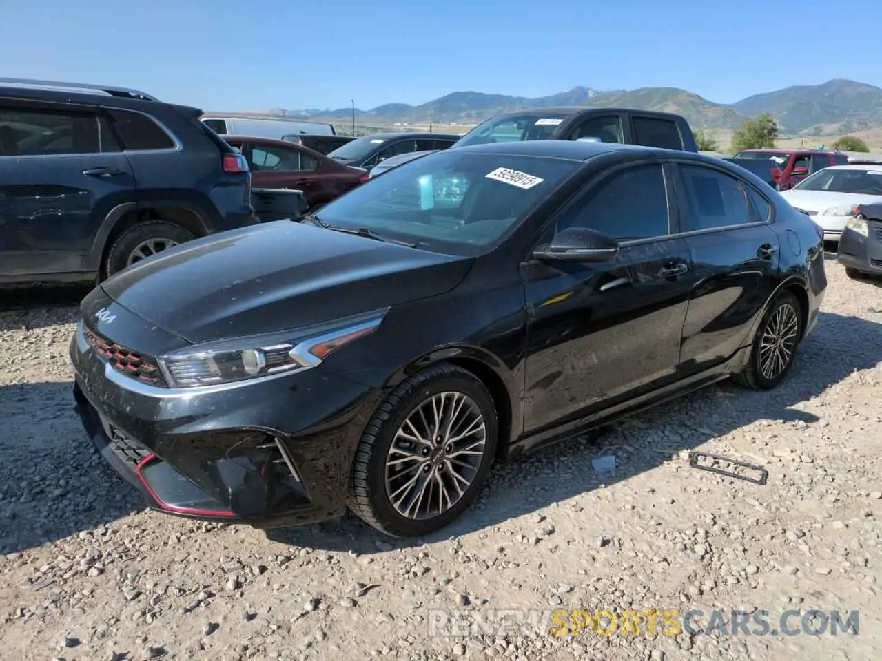 1 Photograph of a damaged car 3KPF54AD8PE664312 KIA FORTE 2023