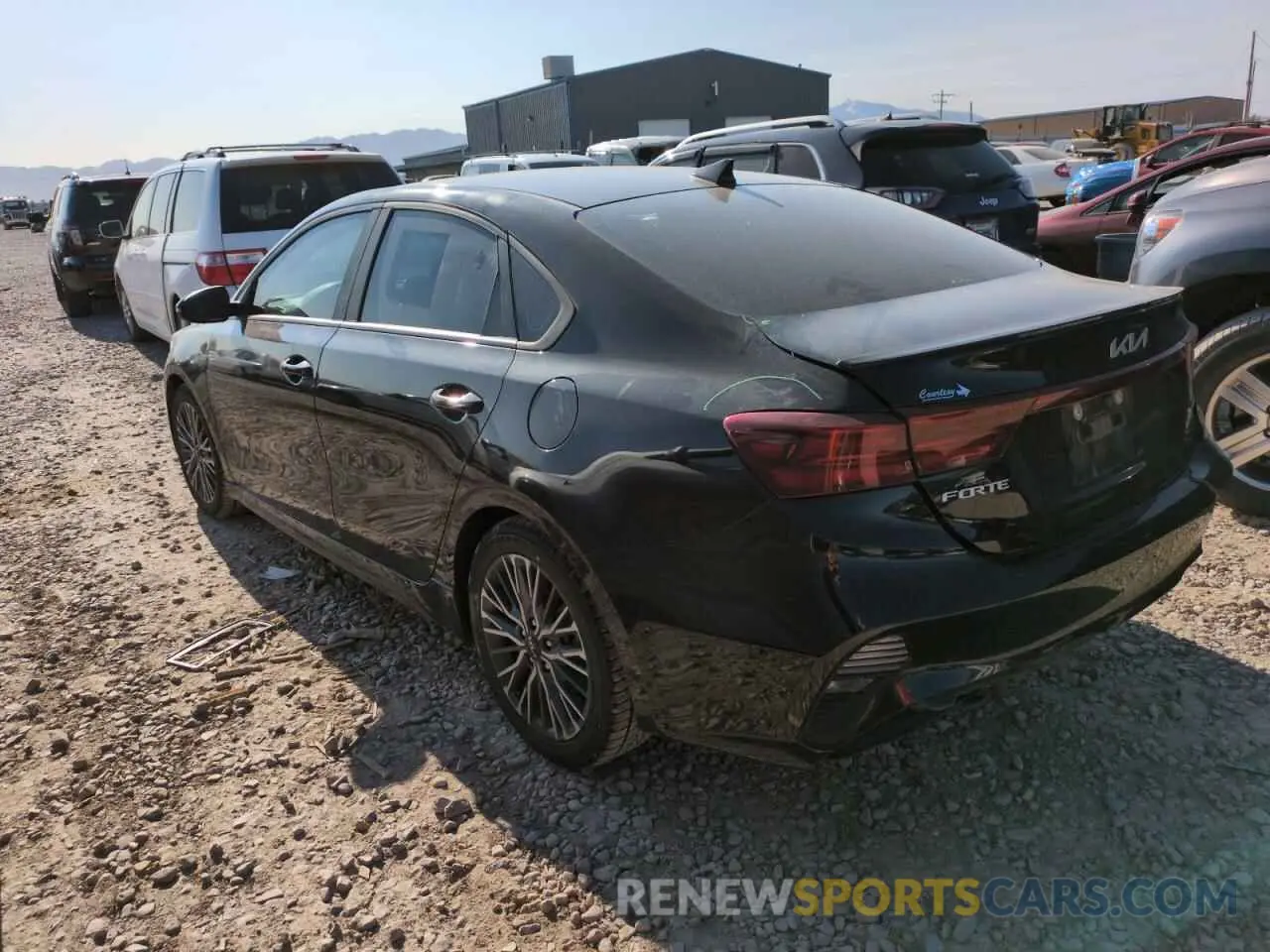 2 Photograph of a damaged car 3KPF54AD8PE664312 KIA FORTE 2023