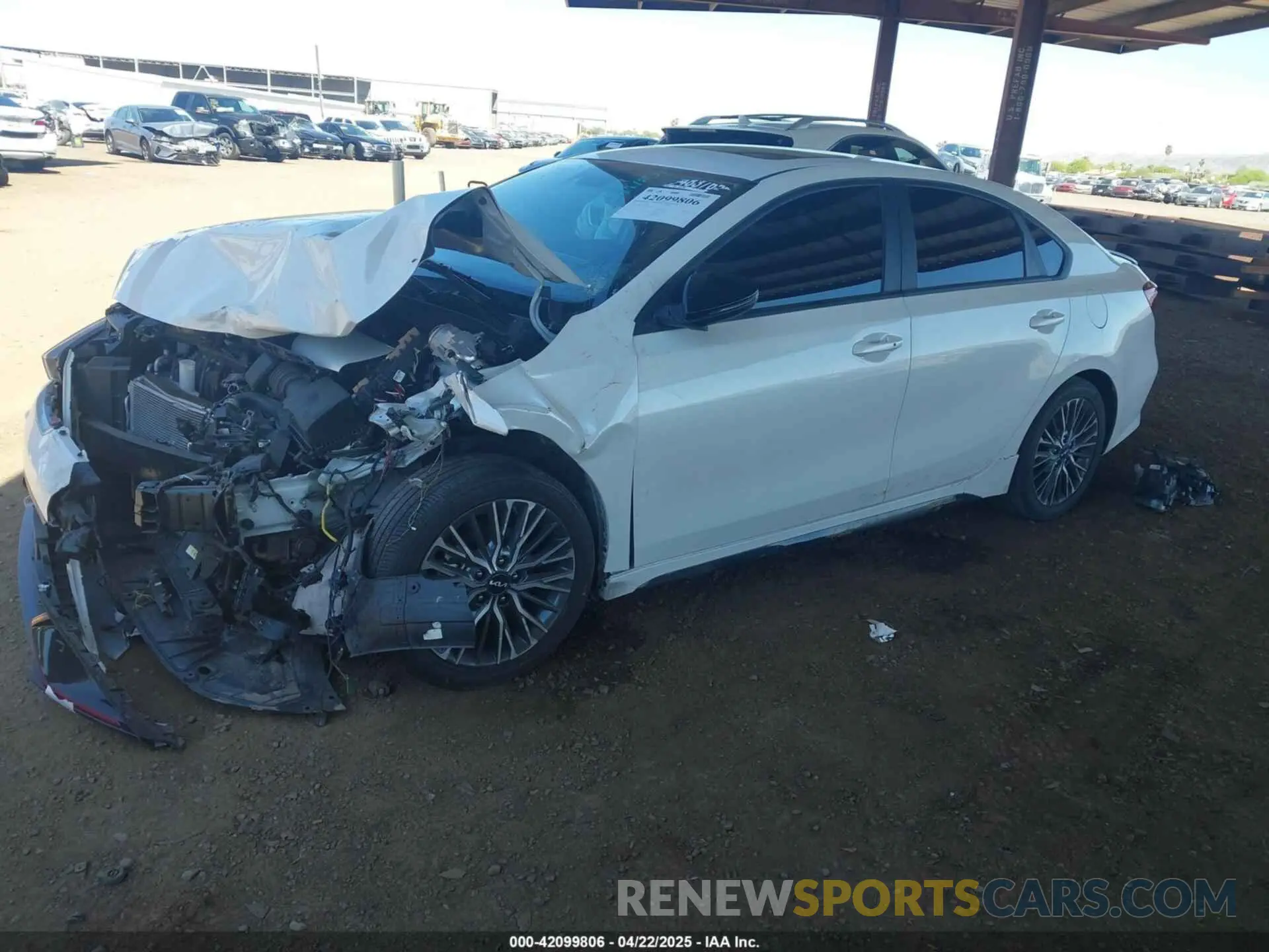 2 Photograph of a damaged car 3KPF54AD8PE664715 KIA FORTE 2023