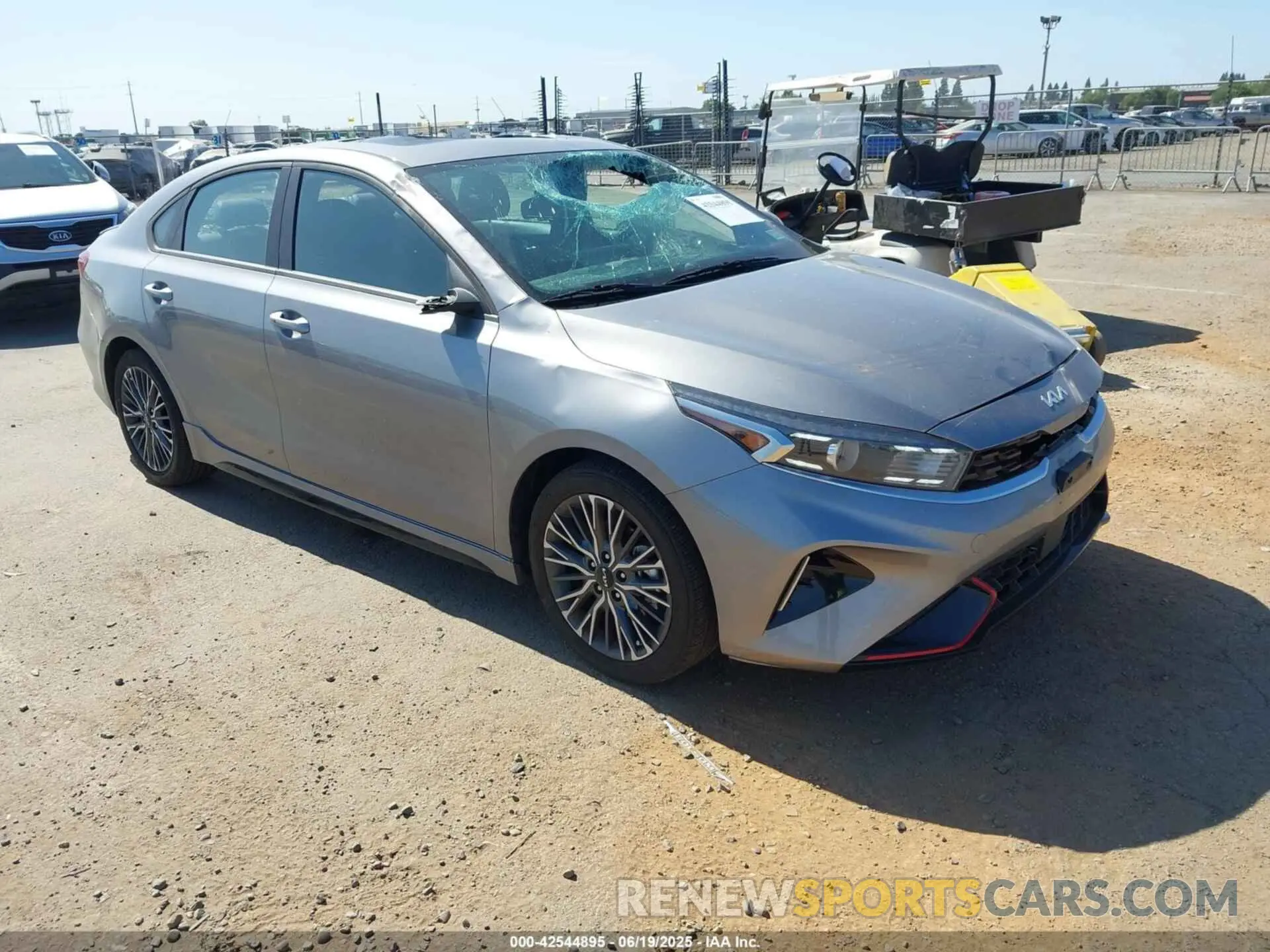 1 Photograph of a damaged car 3KPF54AD8PE686827 KIA FORTE 2023