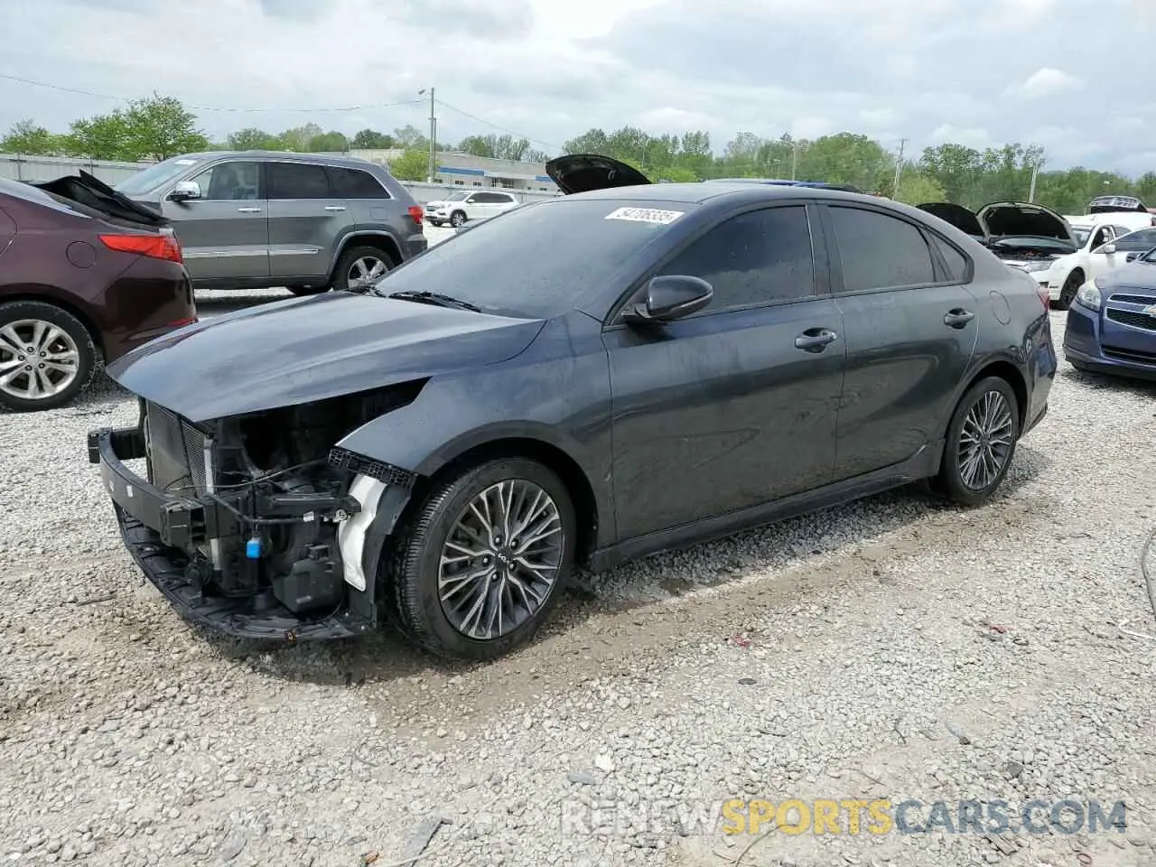1 Photograph of a damaged car 3KPF54AD9PE532062 KIA FORTE 2023