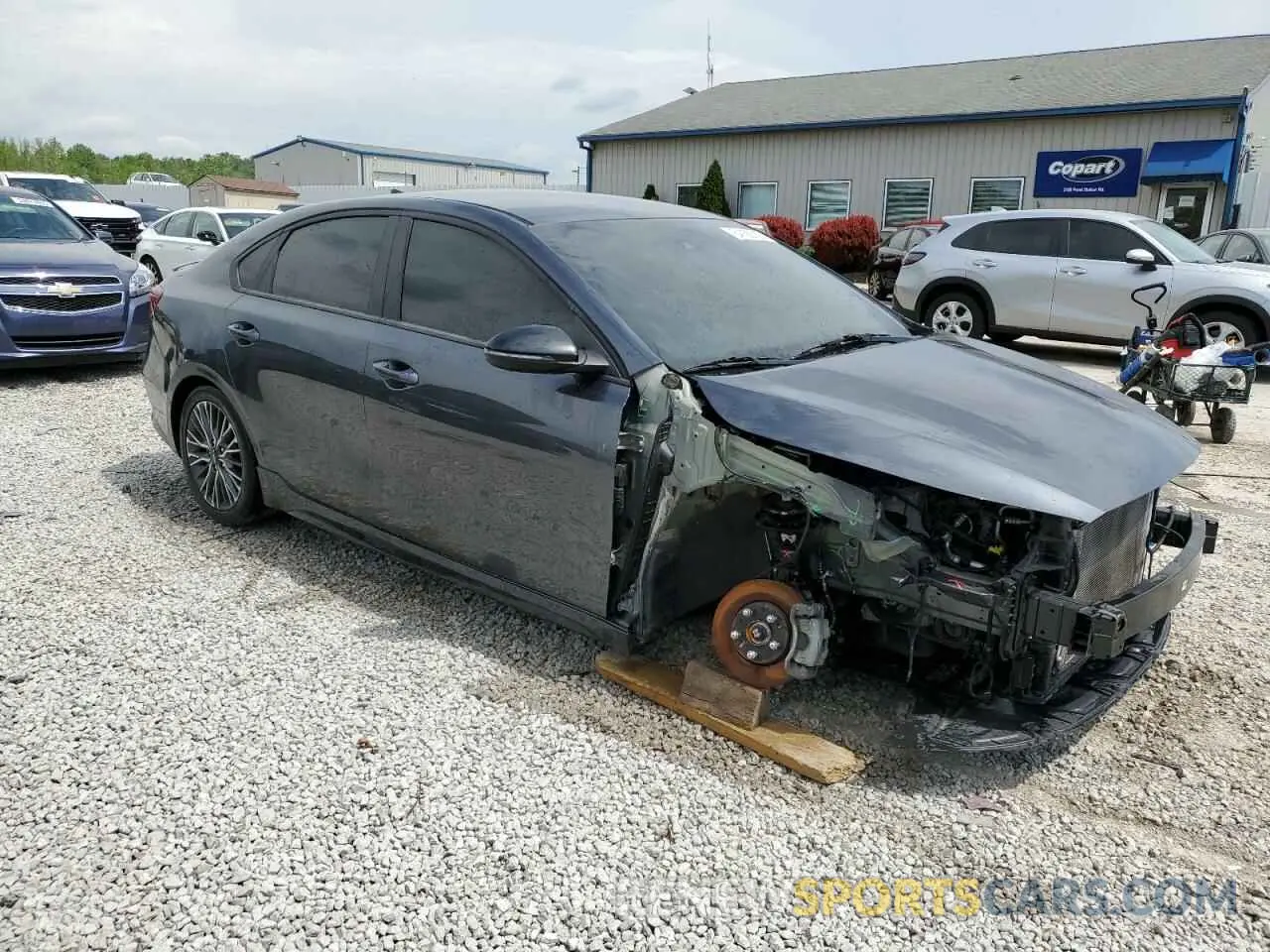 4 Photograph of a damaged car 3KPF54AD9PE532062 KIA FORTE 2023