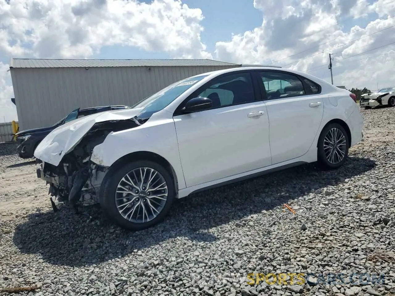 1 Photograph of a damaged car 3KPF54AD9PE575977 KIA FORTE 2023