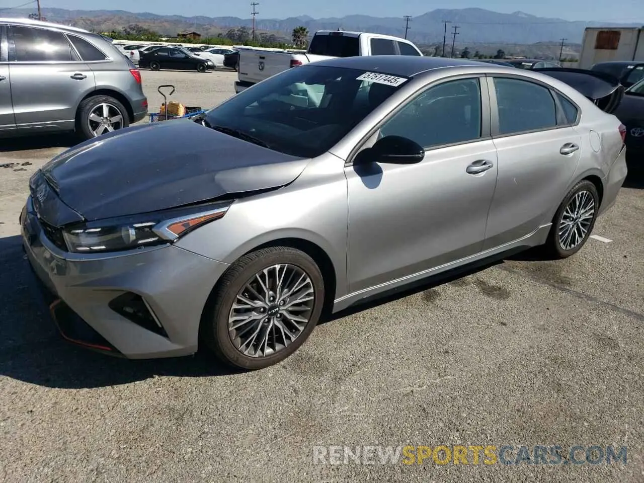 1 Photograph of a damaged car 3KPF54AD9PE581892 KIA FORTE 2023