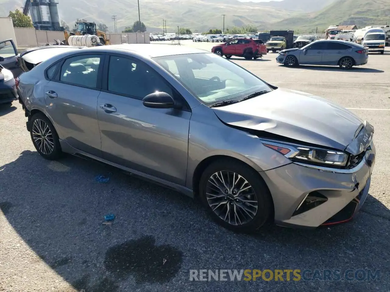 4 Photograph of a damaged car 3KPF54AD9PE581892 KIA FORTE 2023