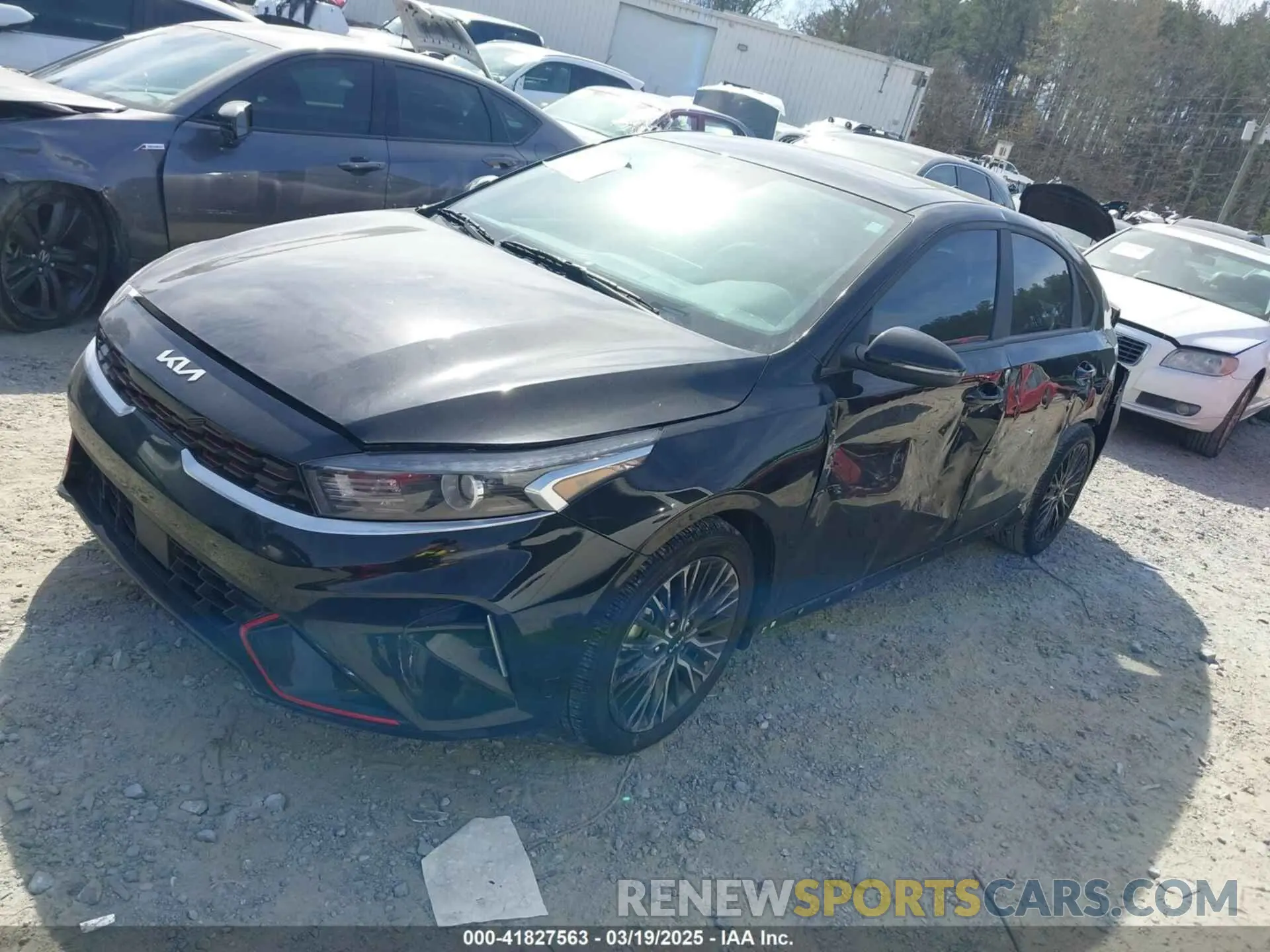 2 Photograph of a damaged car 3KPF54AD9PE639256 KIA FORTE 2023