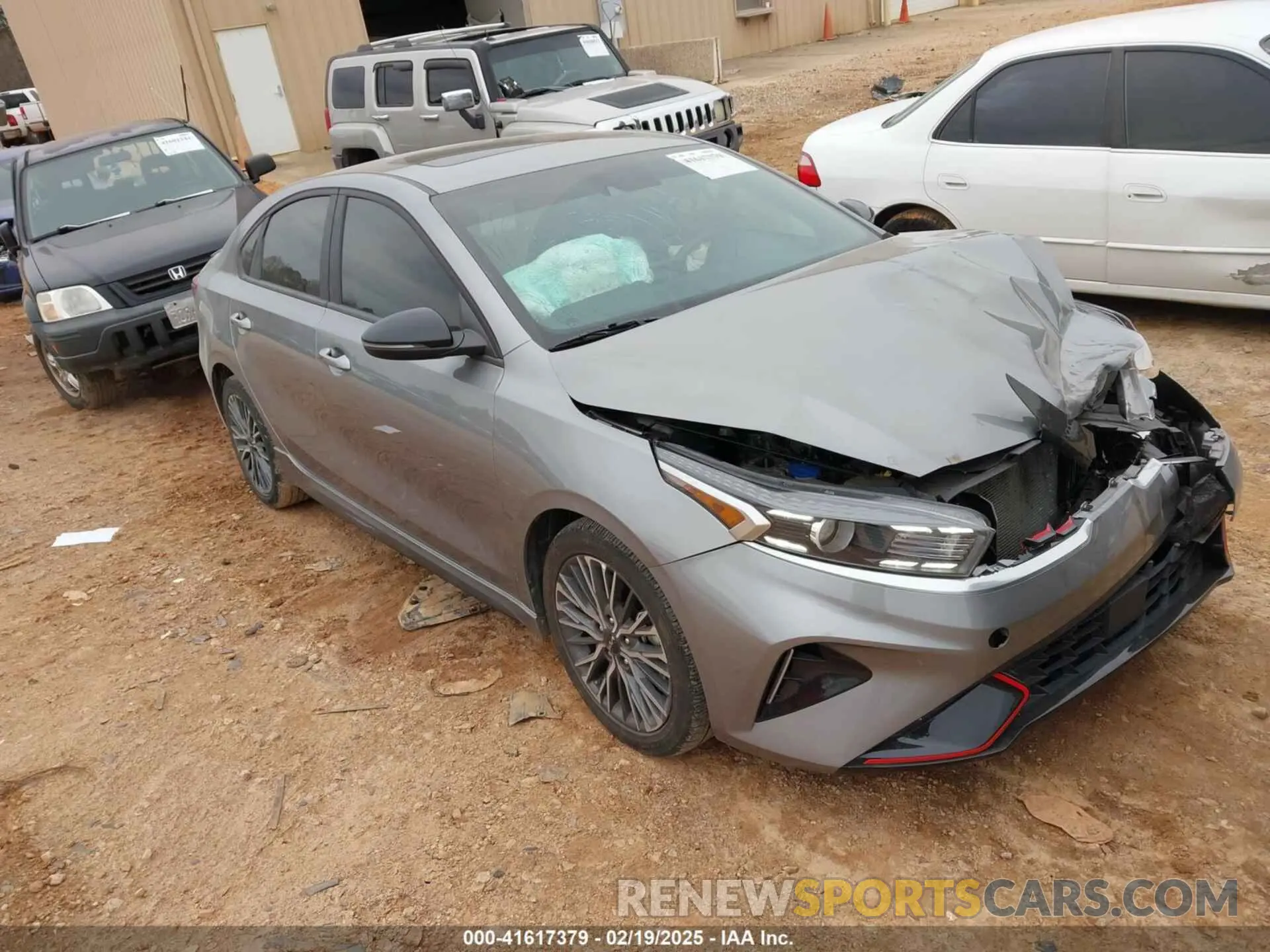 1 Photograph of a damaged car 3KPF54AD9PE639645 KIA FORTE 2023
