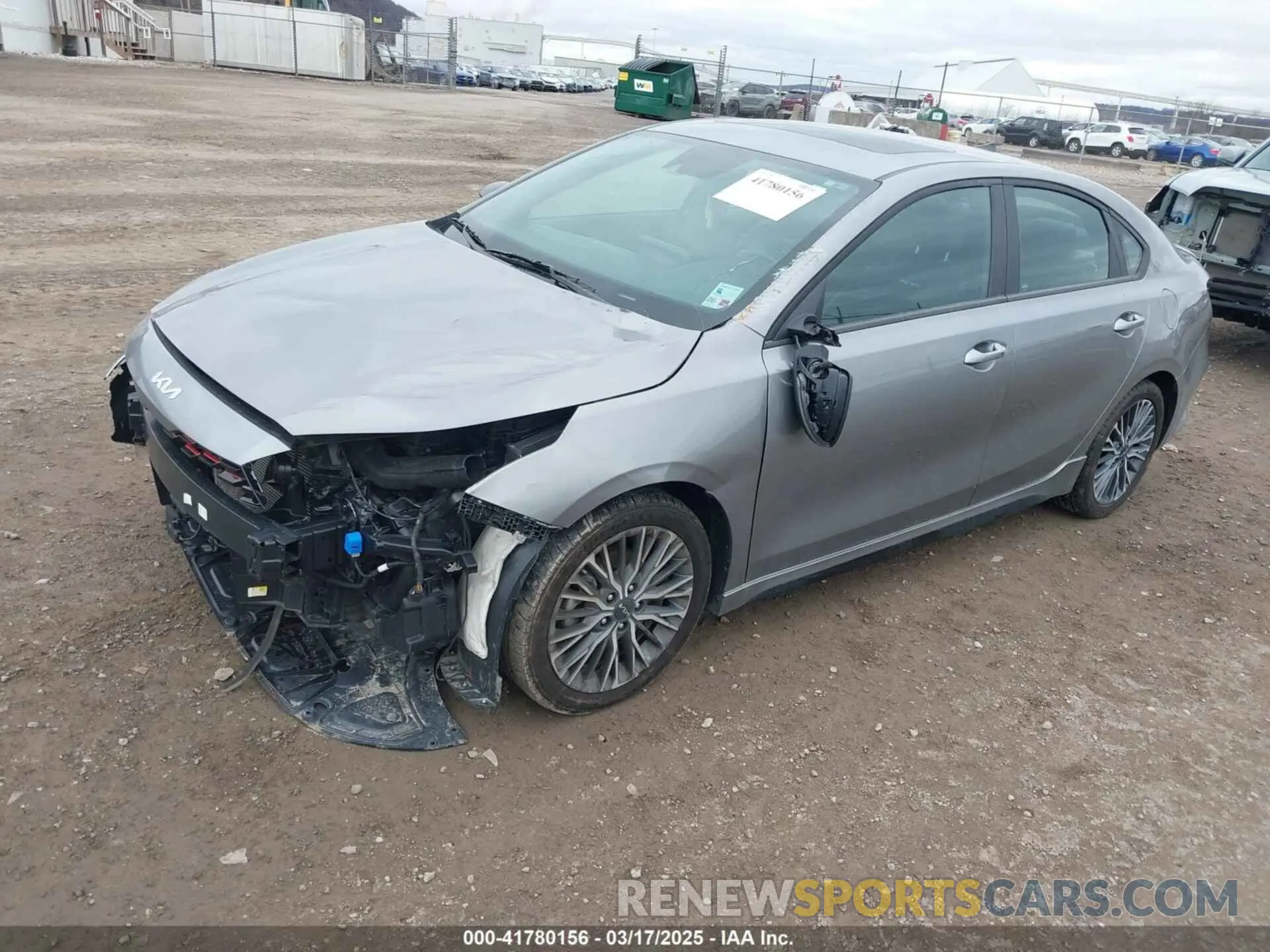 2 Photograph of a damaged car 3KPF54AD9PE647678 KIA FORTE 2023