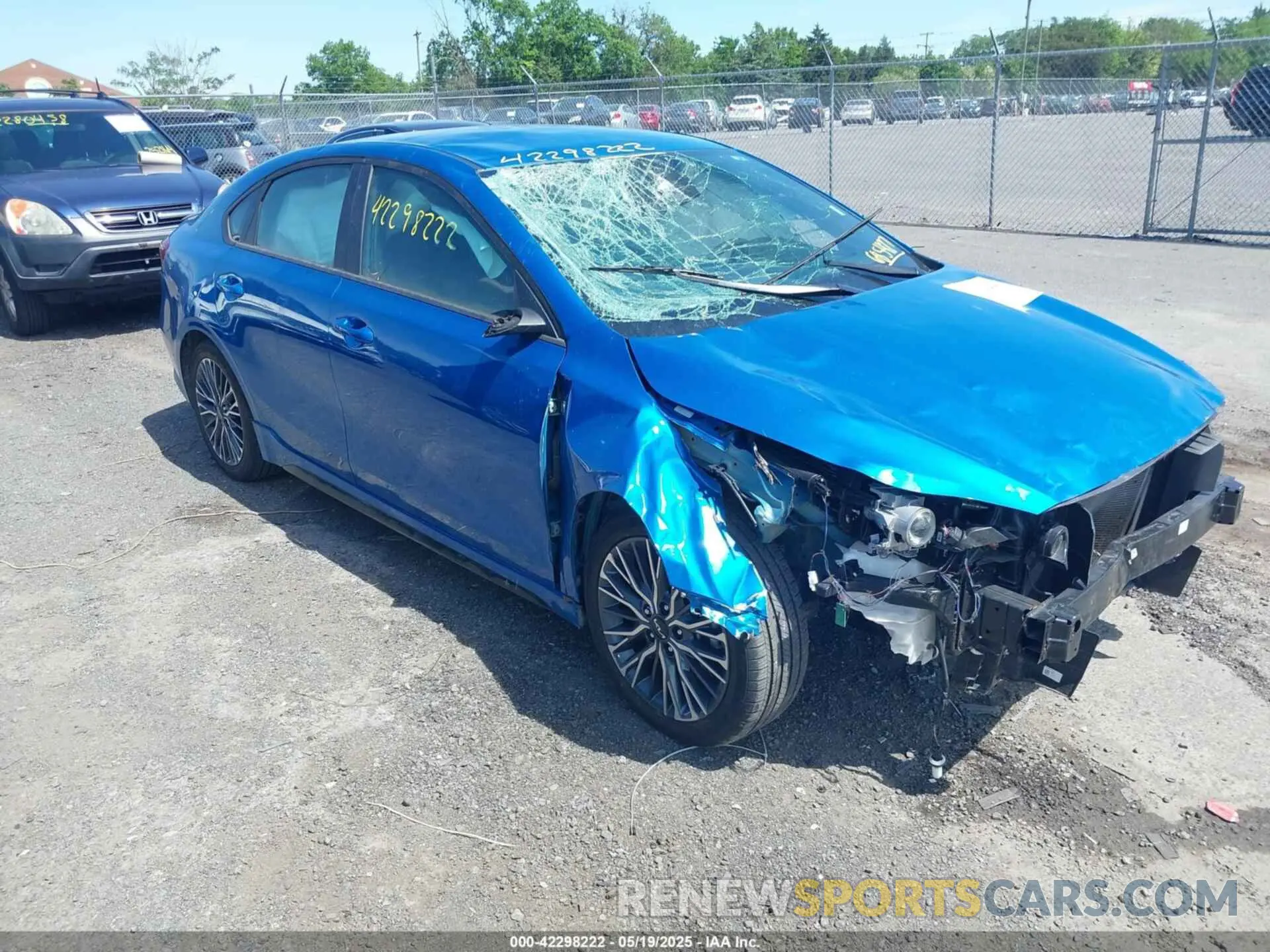 1 Photograph of a damaged car 3KPF54AD9PE685427 KIA FORTE 2023