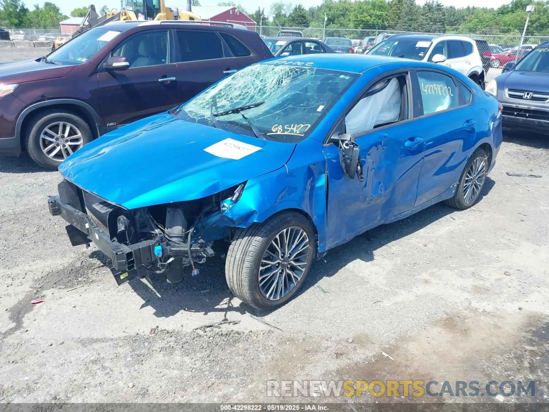 2 Photograph of a damaged car 3KPF54AD9PE685427 KIA FORTE 2023