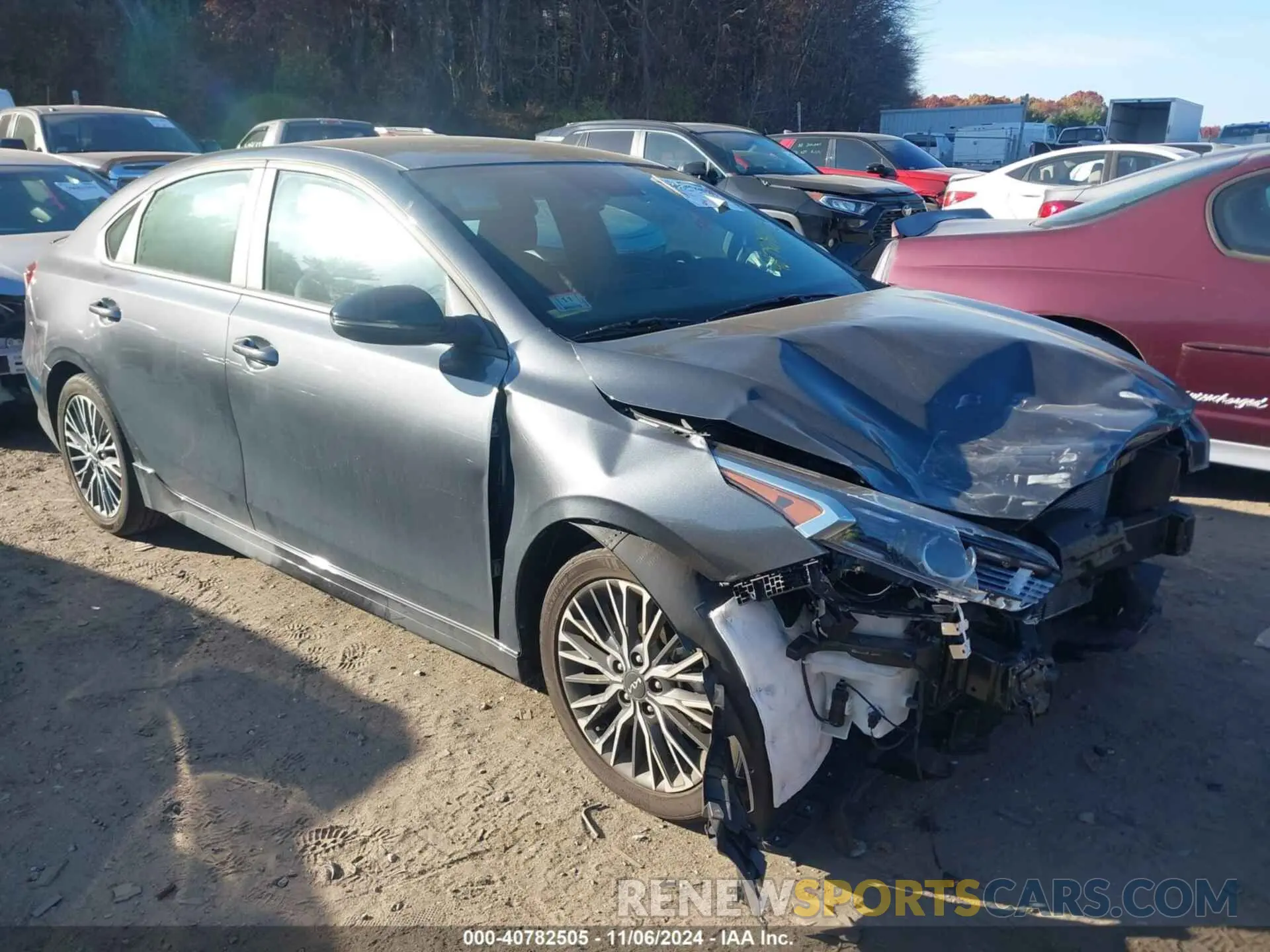 1 Photograph of a damaged car 3KPF54AD9PE686528 KIA FORTE 2023