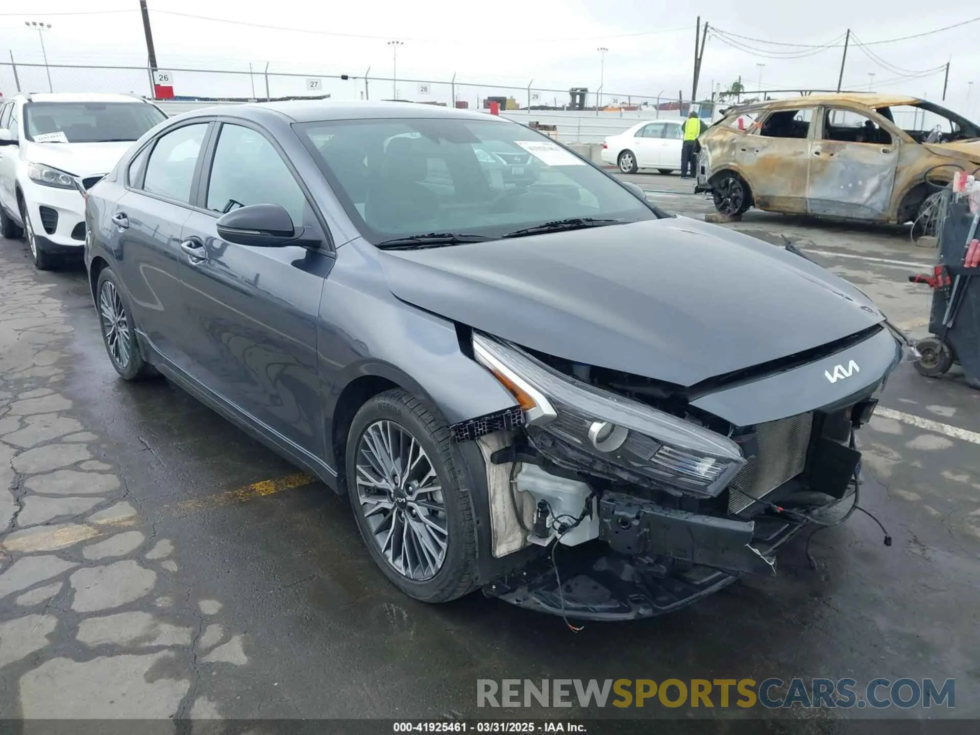 1 Photograph of a damaged car 3KPF54ADXPE551784 KIA FORTE 2023