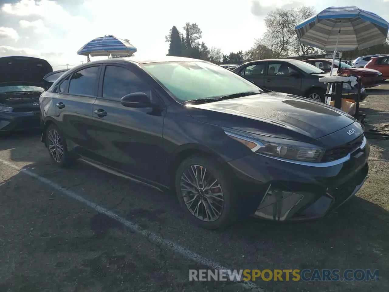 4 Photograph of a damaged car 3KPF54ADXPE573140 KIA FORTE 2023