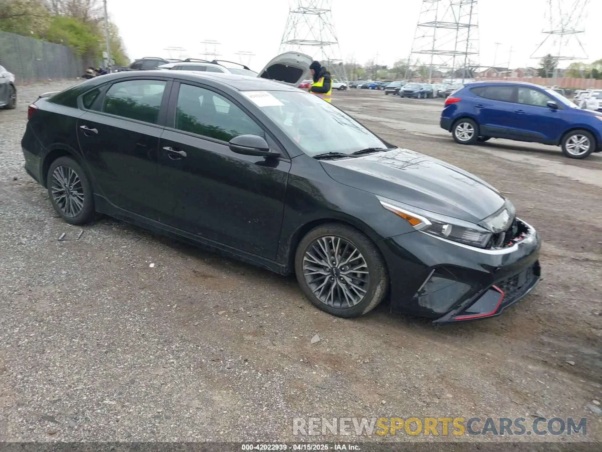 1 Photograph of a damaged car 3KPF54ADXPE627228 KIA FORTE 2023