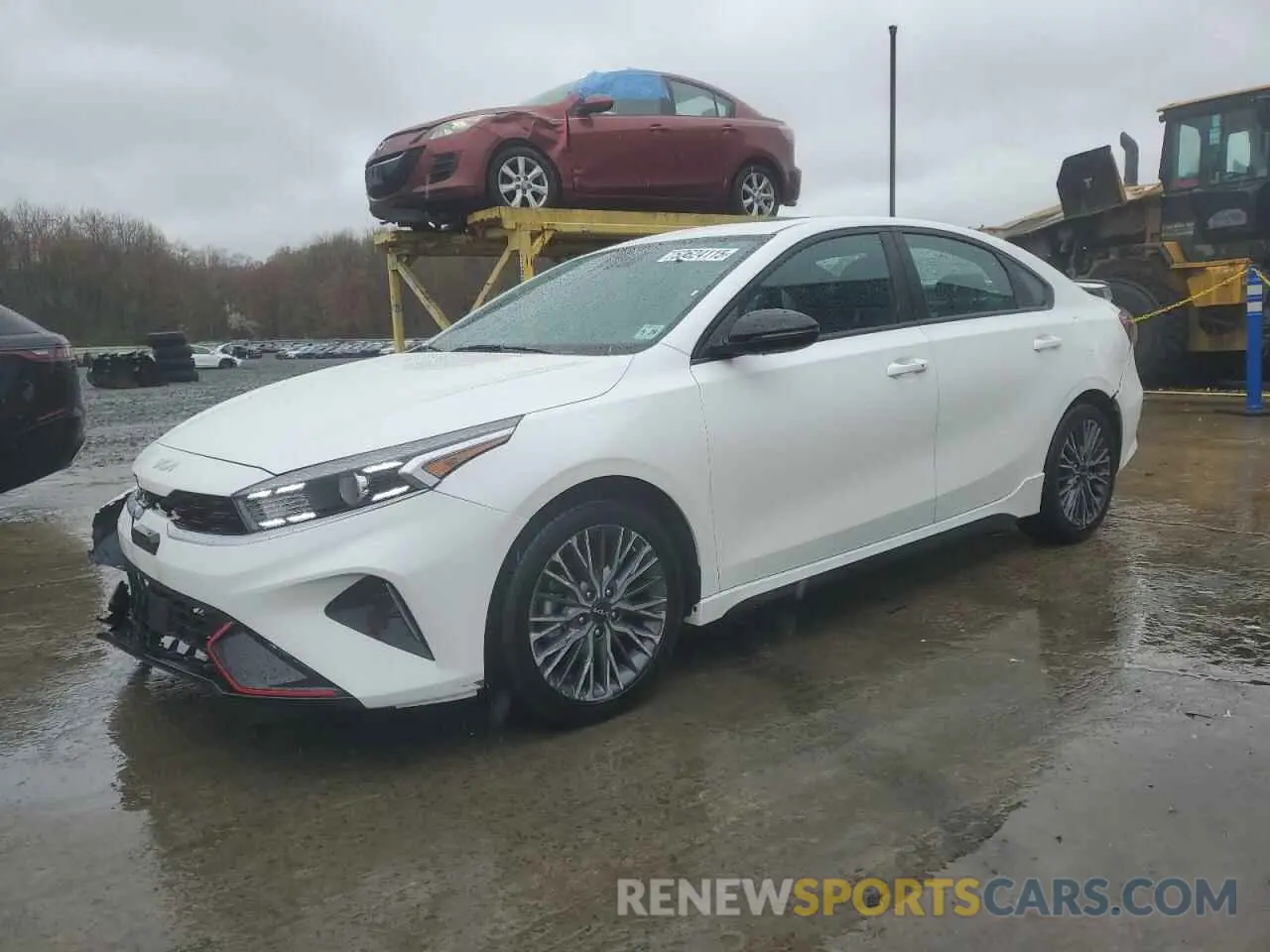 1 Photograph of a damaged car 3KPF54ADXPE646605 KIA FORTE 2023