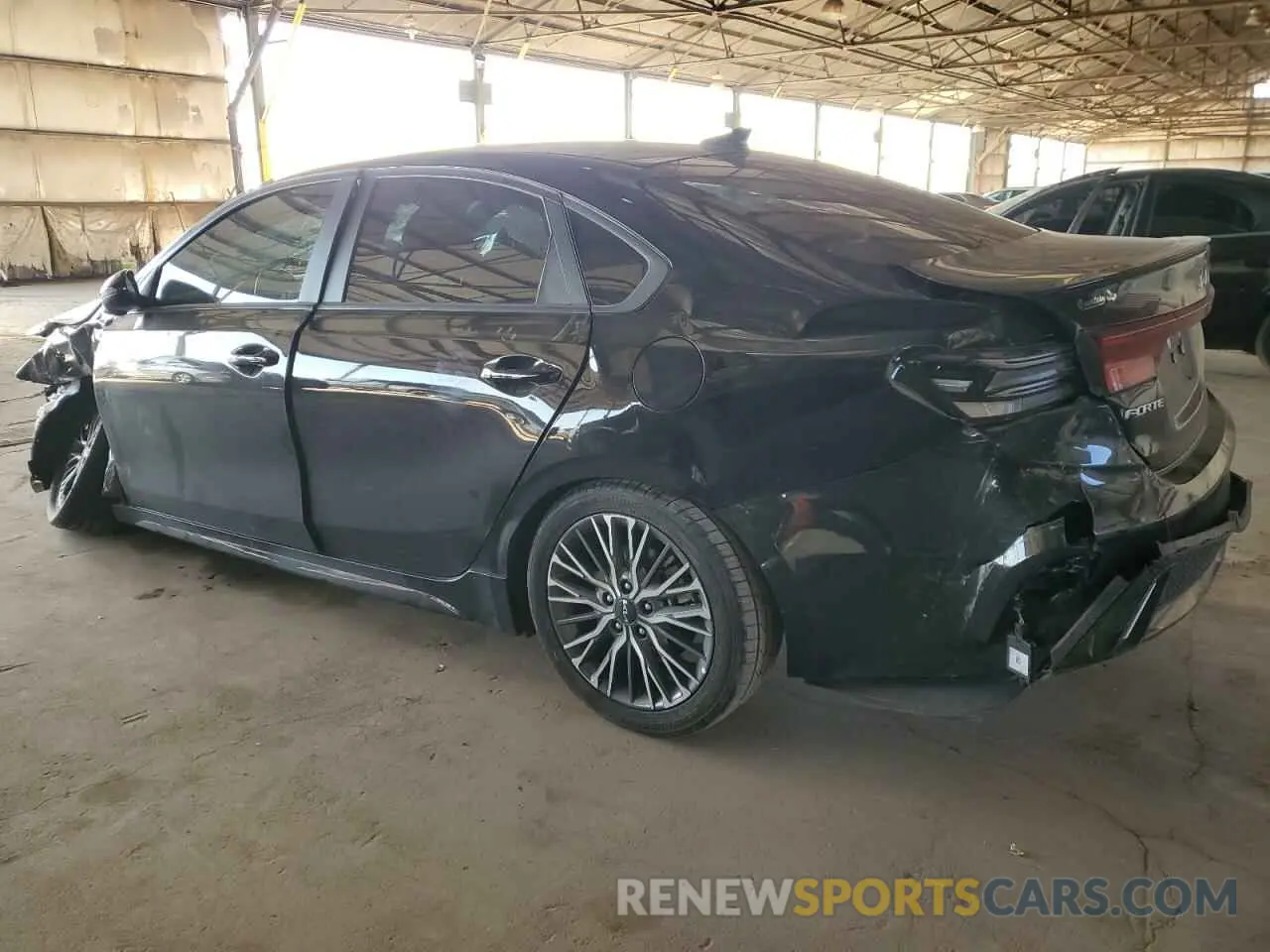 2 Photograph of a damaged car 3KPF54ADXPE648046 KIA FORTE 2023
