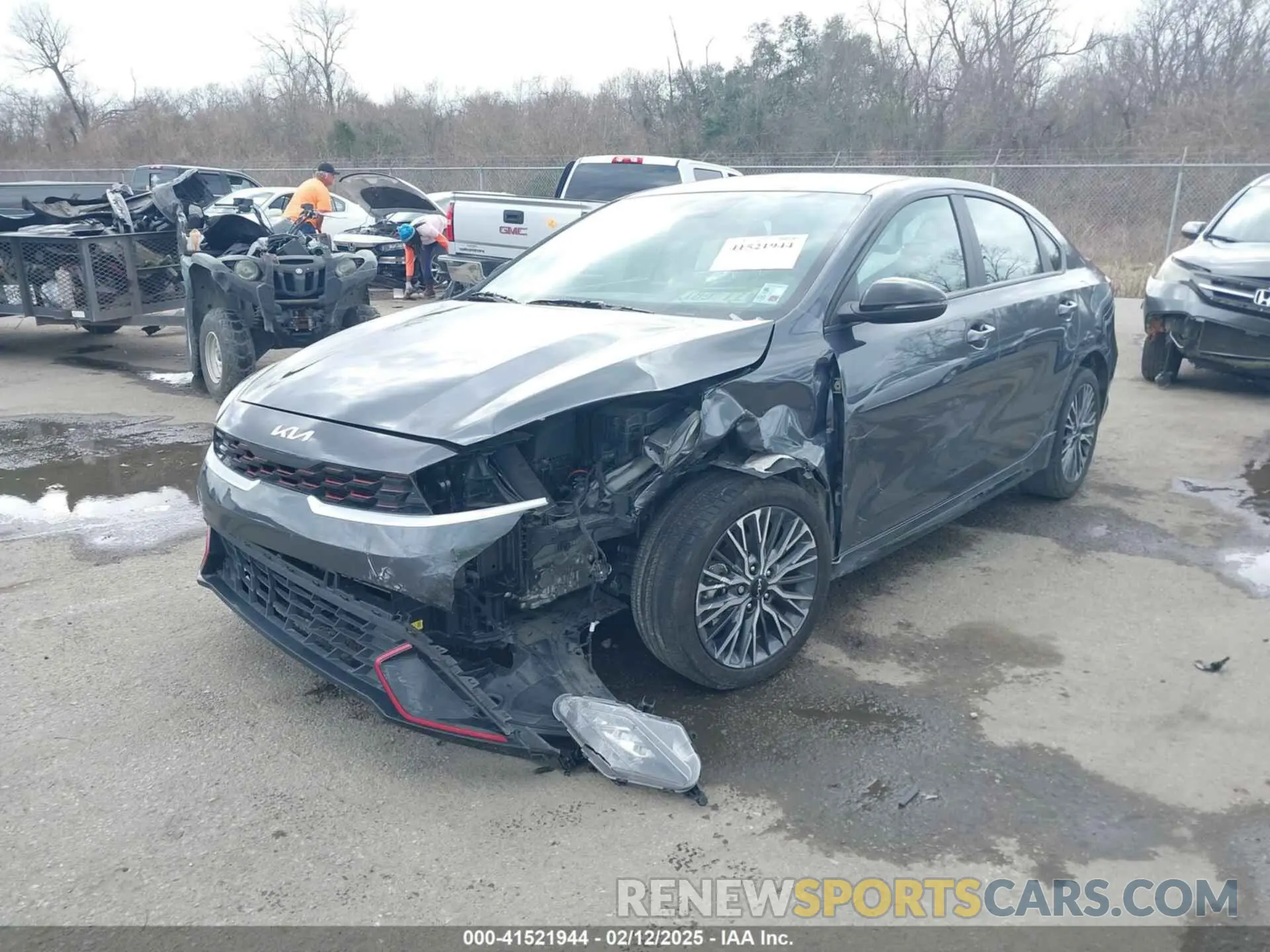 2 Photograph of a damaged car 3KPF54ADXPE664859 KIA FORTE 2023