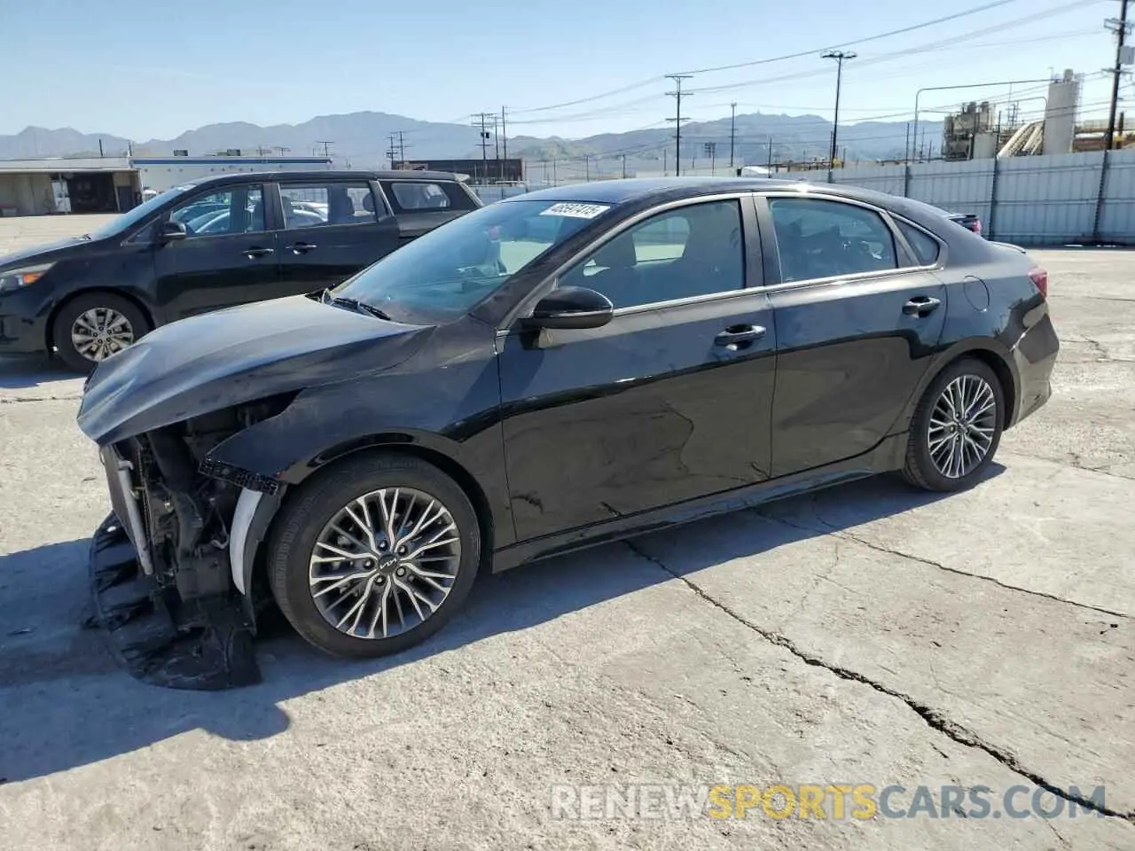 1 Photograph of a damaged car 3KPF54ADXPE665204 KIA FORTE 2023
