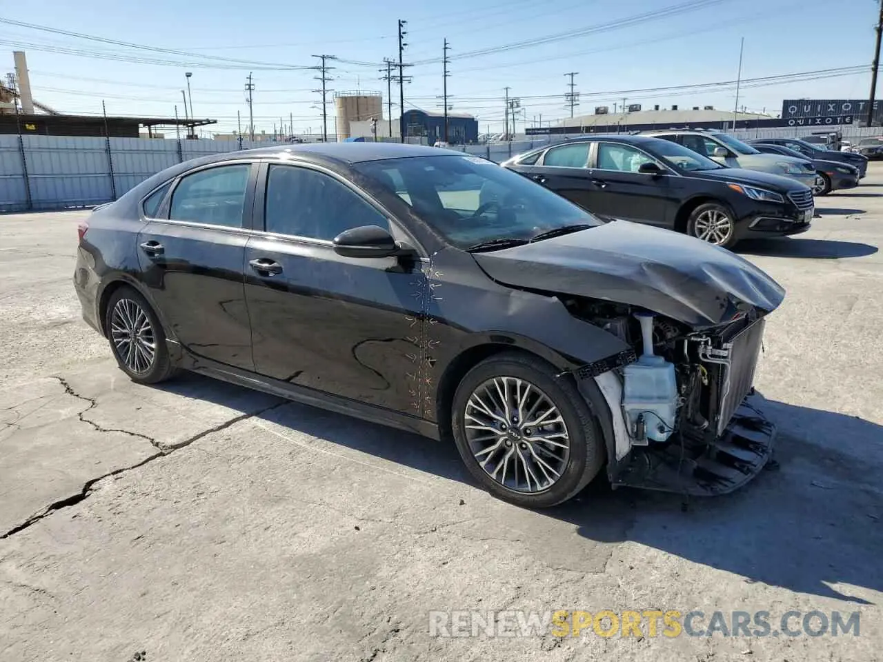 4 Photograph of a damaged car 3KPF54ADXPE665204 KIA FORTE 2023