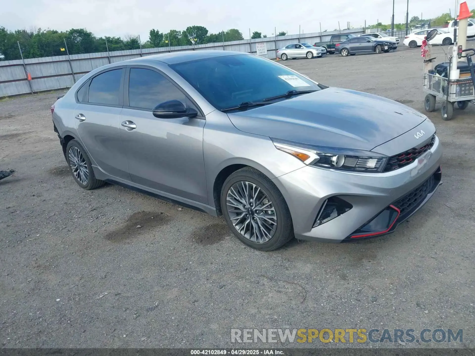1 Photograph of a damaged car 3KPF54ADXPE665459 KIA FORTE 2023