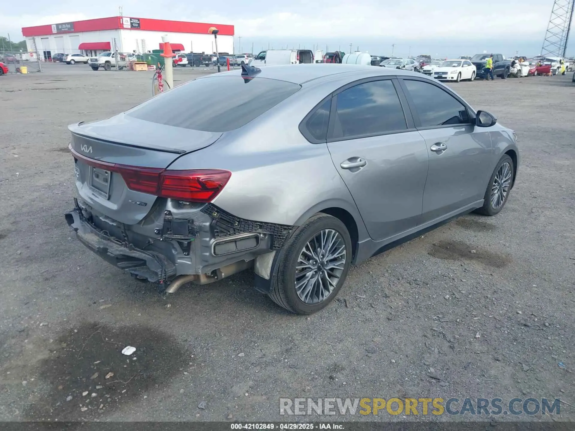 4 Photograph of a damaged car 3KPF54ADXPE665459 KIA FORTE 2023