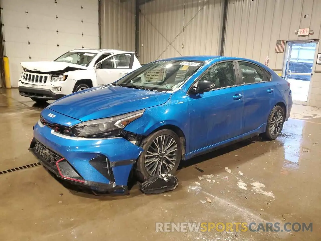 1 Photograph of a damaged car 3KPF54ADXPE680270 KIA FORTE 2023