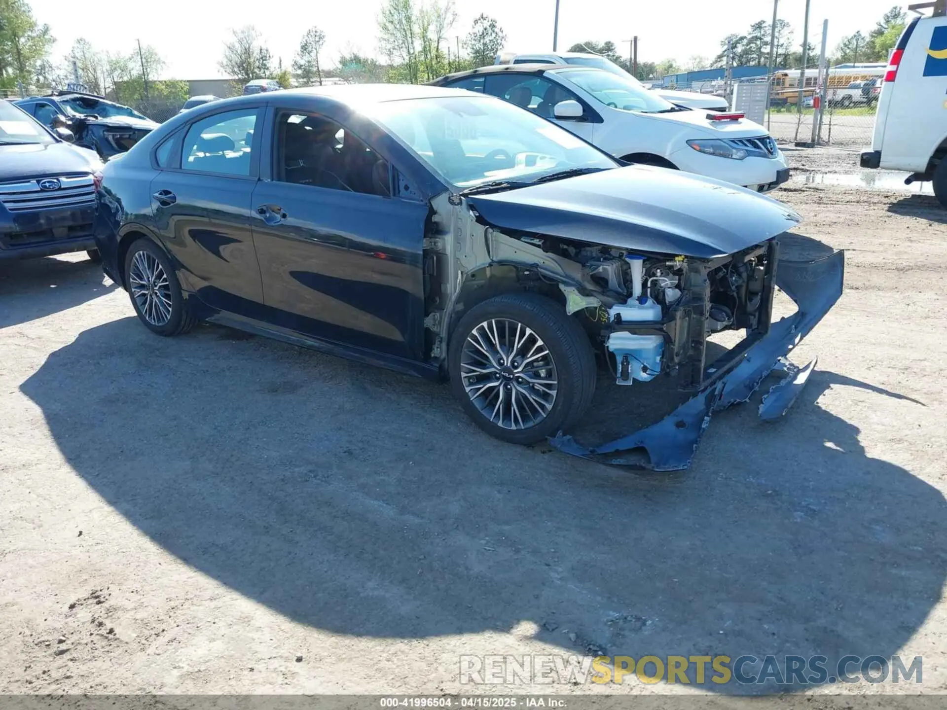 1 Photograph of a damaged car 3KPF54ADXPE686117 KIA FORTE 2023