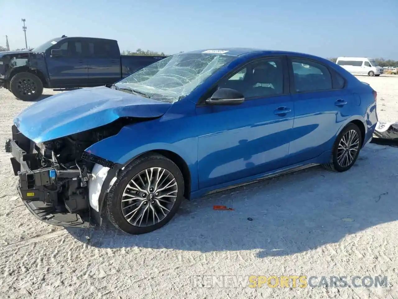 1 Photograph of a damaged car 3KPF54ADXPE687039 KIA FORTE 2023