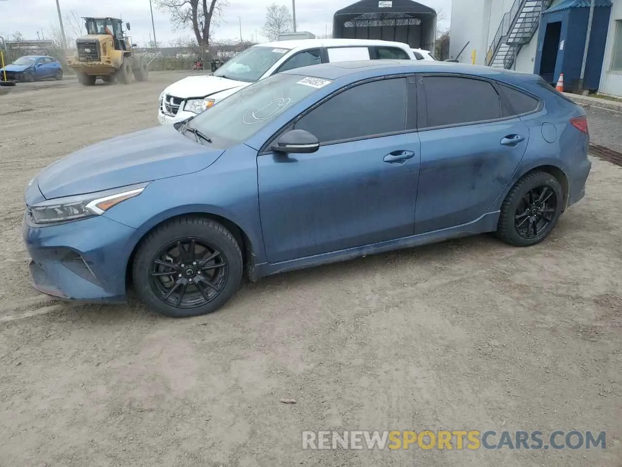 1 Photograph of a damaged car KNAF45A72P5160348 KIA FORTE 2023