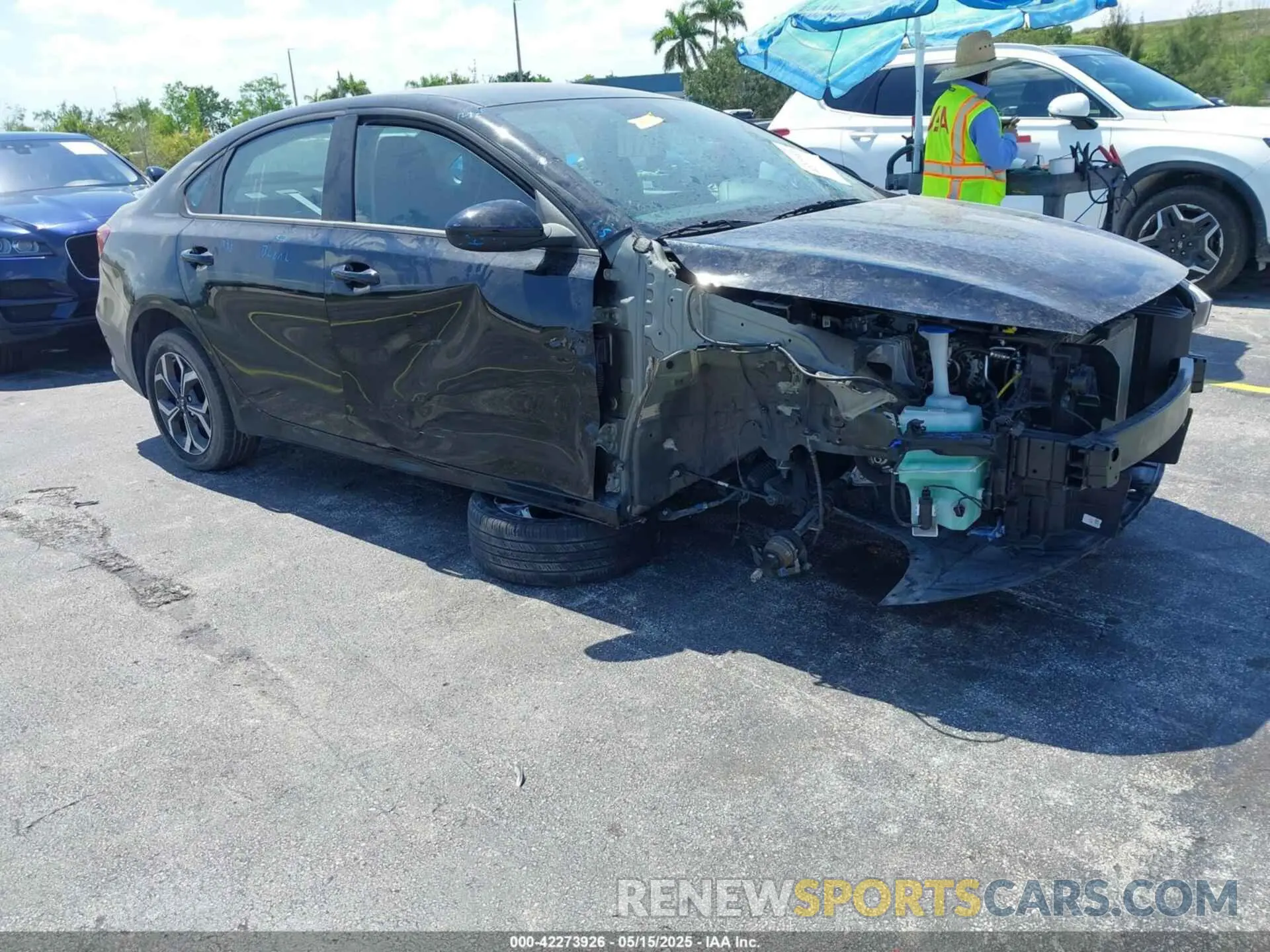 1 Photograph of a damaged car 3KPF24AD0RE703809 KIA FORTE 2024