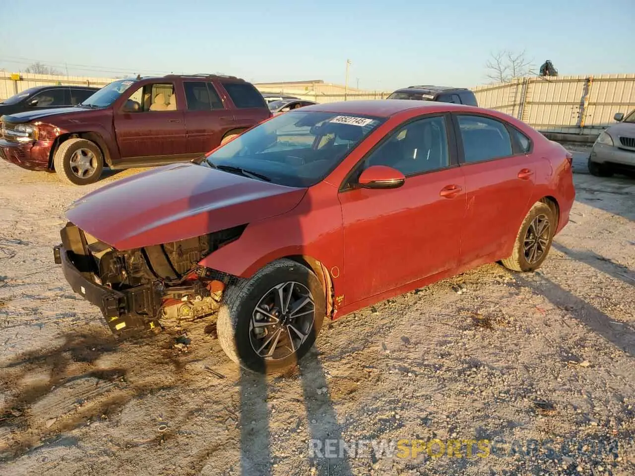 1 Photograph of a damaged car 3KPF24AD0RE710274 KIA FORTE 2024