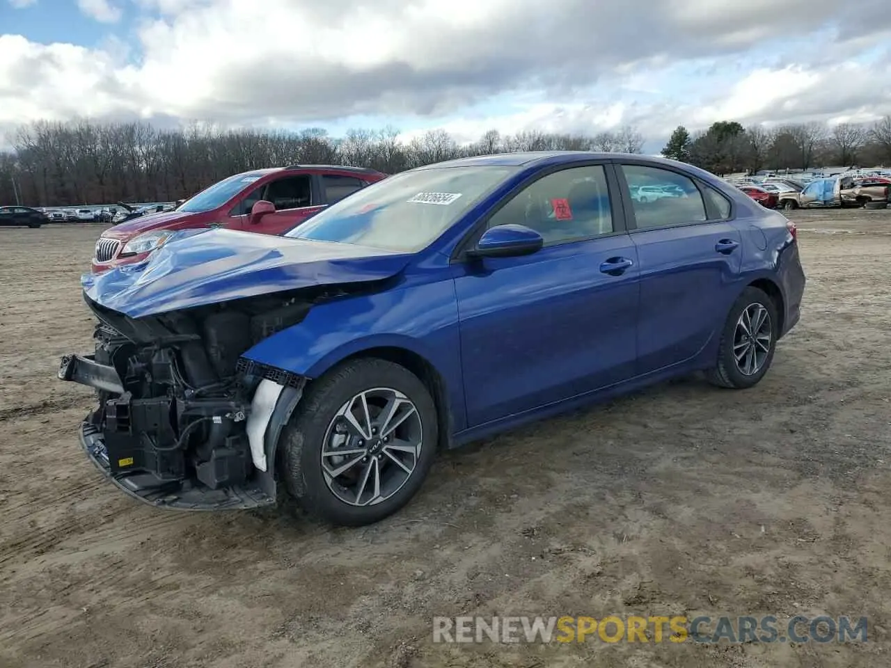 1 Photograph of a damaged car 3KPF24AD0RE743095 KIA FORTE 2024