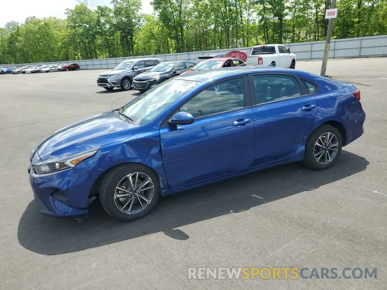1 Photograph of a damaged car 3KPF24AD0RE746224 KIA FORTE 2024
