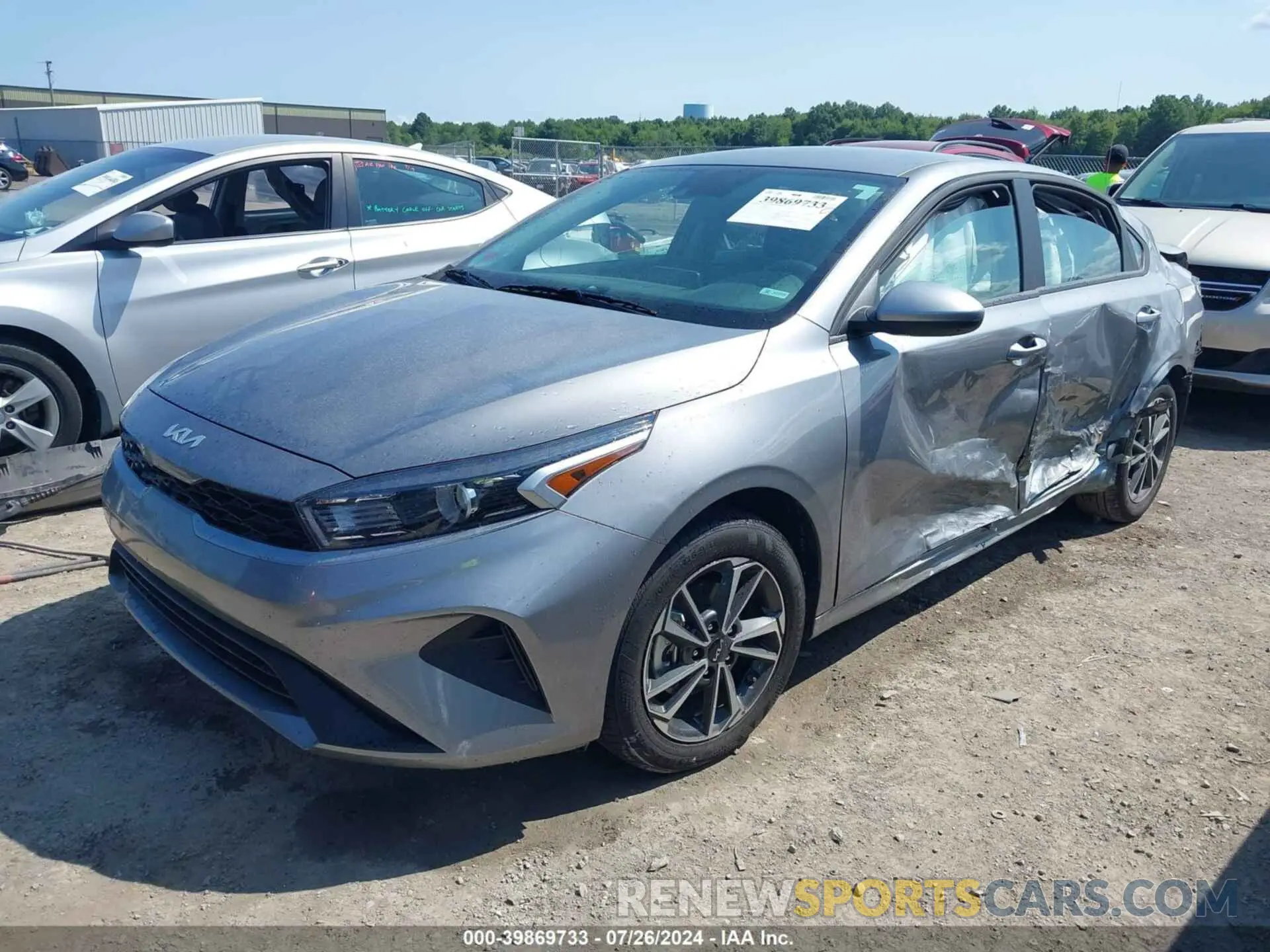 2 Photograph of a damaged car 3KPF24AD0RE751844 KIA FORTE 2024