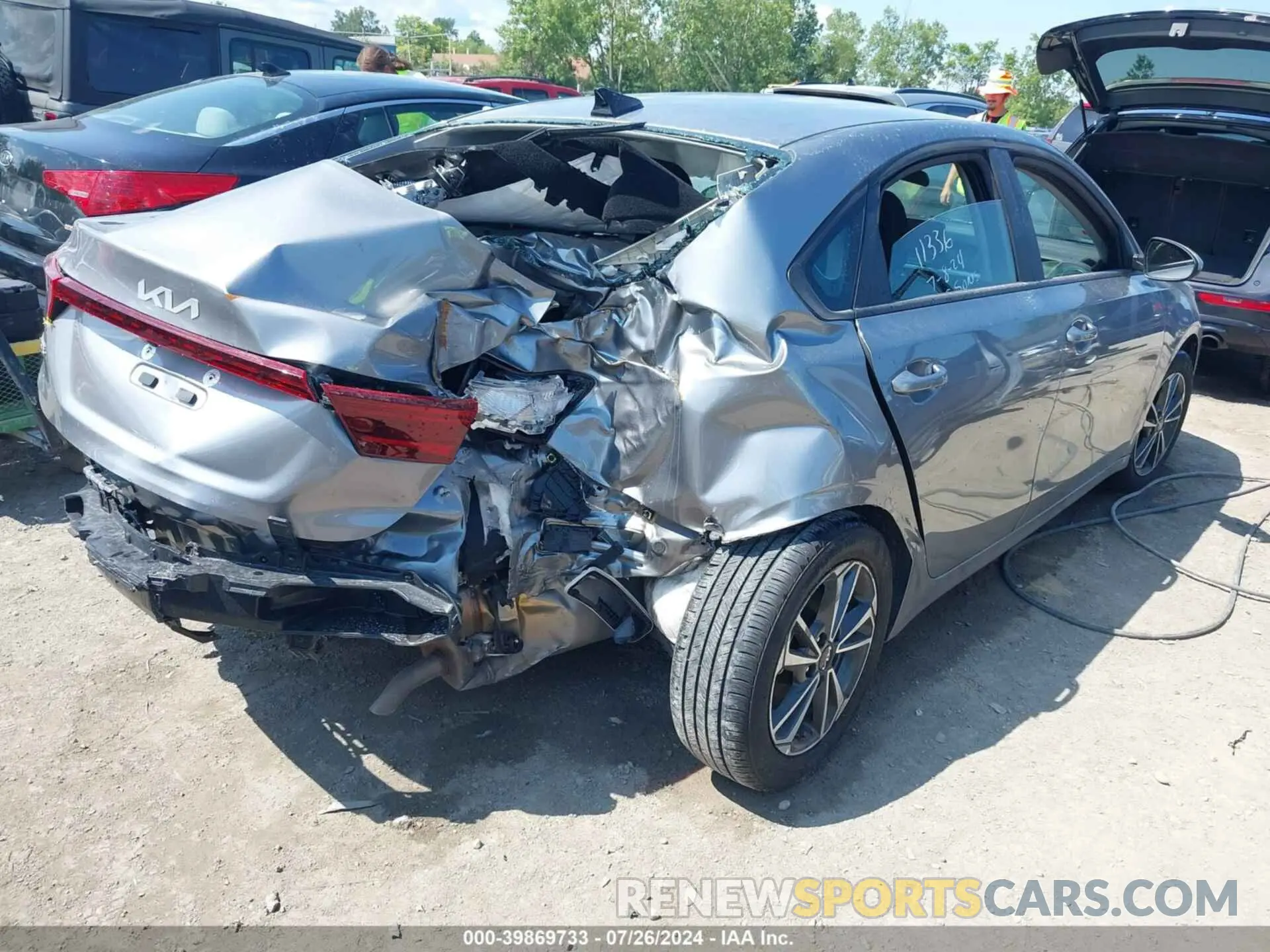 4 Photograph of a damaged car 3KPF24AD0RE751844 KIA FORTE 2024