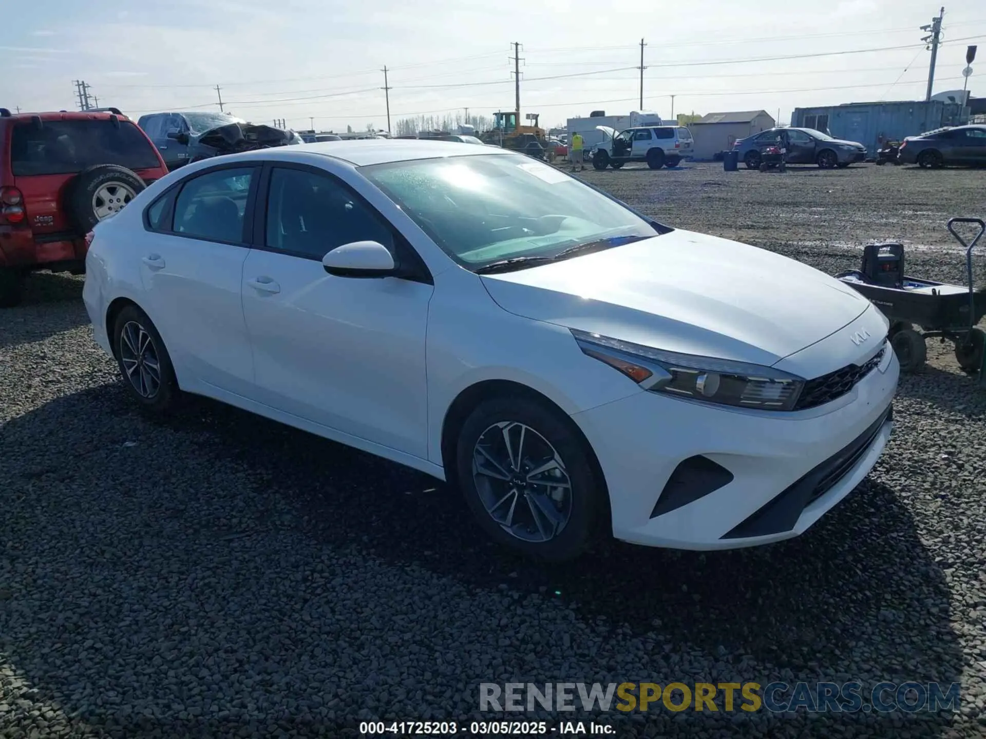 1 Photograph of a damaged car 3KPF24AD0RE760091 KIA FORTE 2024