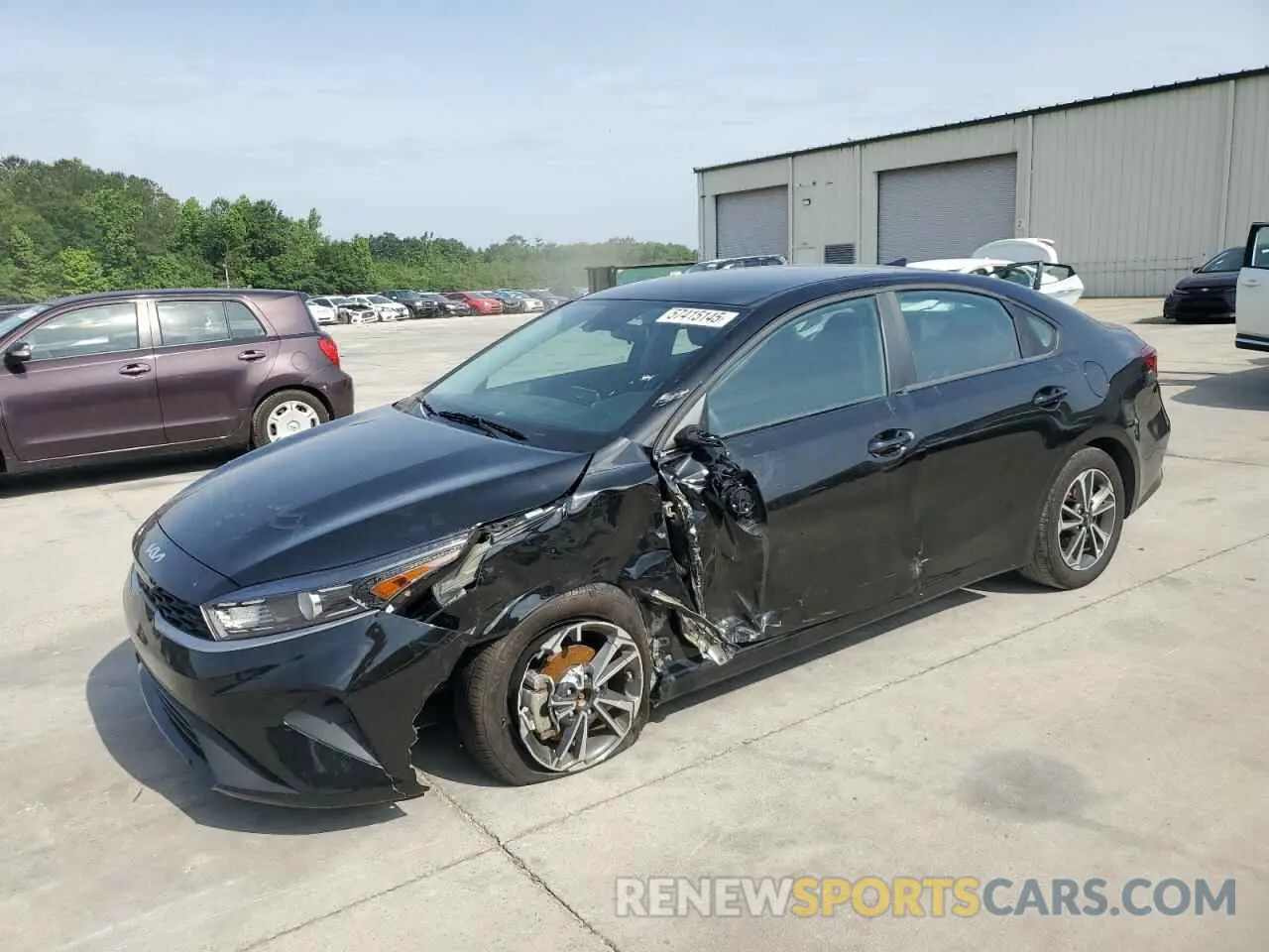 1 Photograph of a damaged car 3KPF24AD0RE800038 KIA FORTE 2024