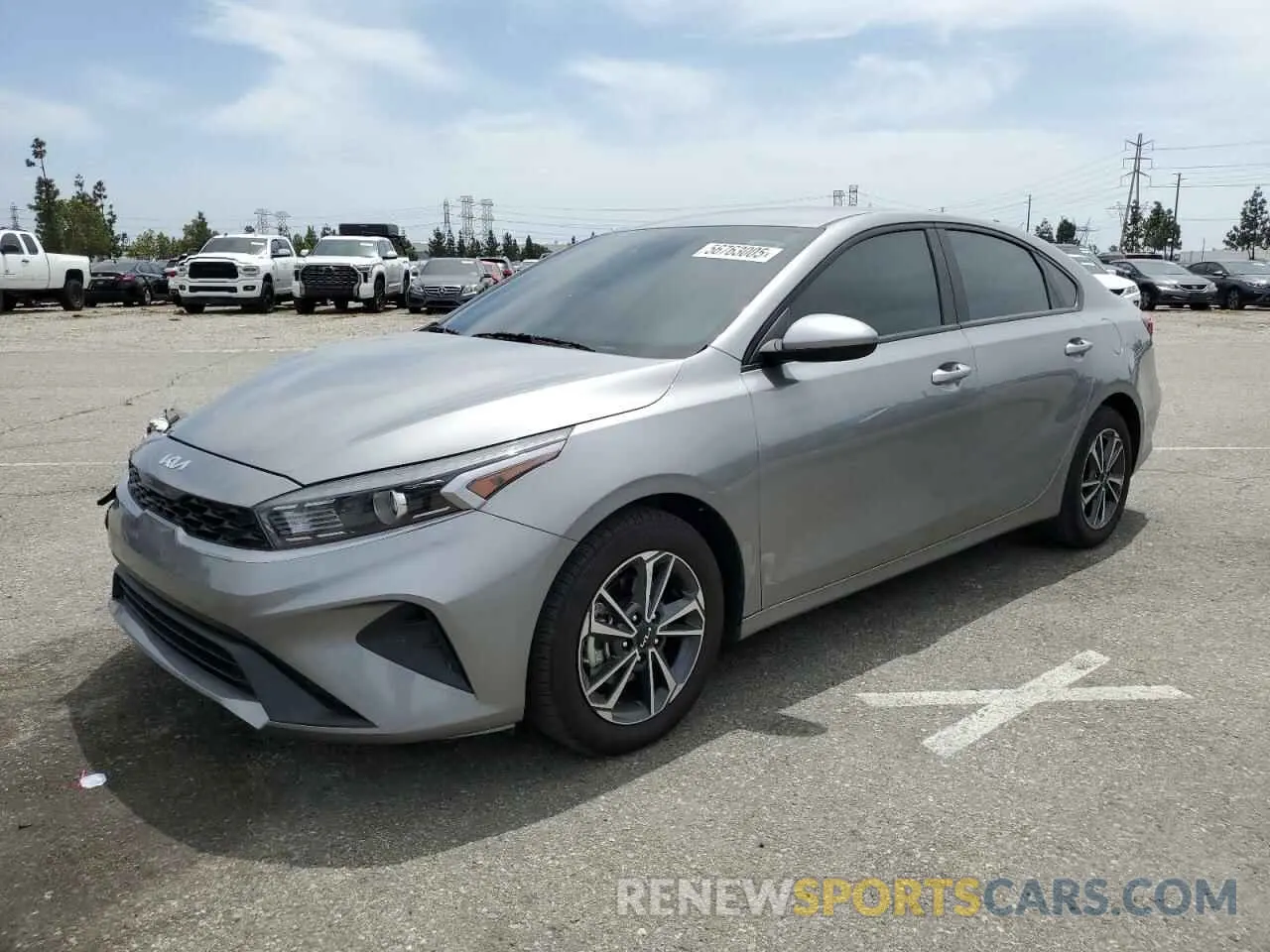 1 Photograph of a damaged car 3KPF24AD0RE807782 KIA FORTE 2024