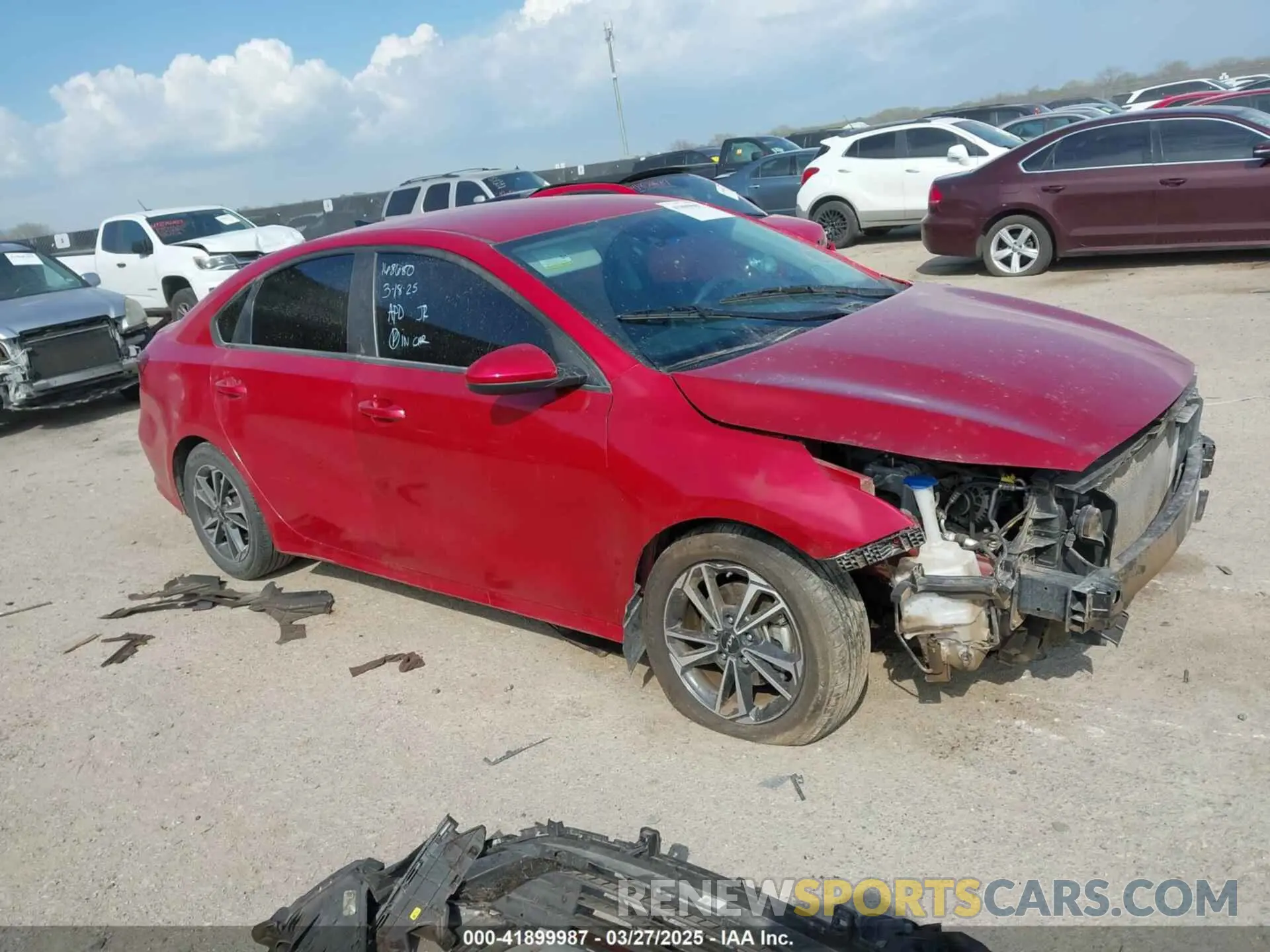 1 Photograph of a damaged car 3KPF24AD1RE712616 KIA FORTE 2024