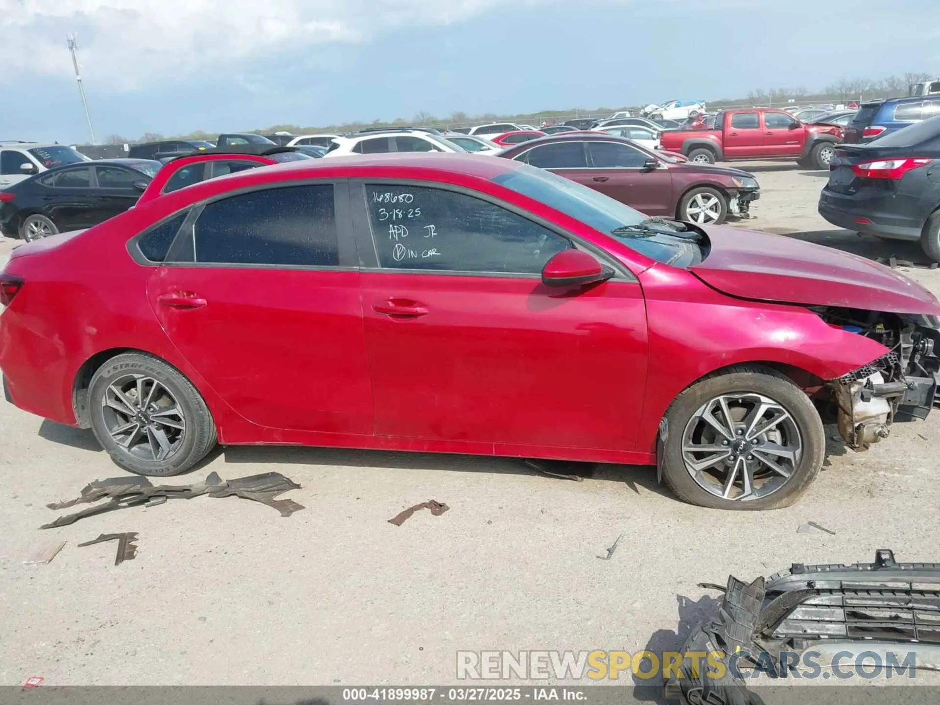 13 Photograph of a damaged car 3KPF24AD1RE712616 KIA FORTE 2024