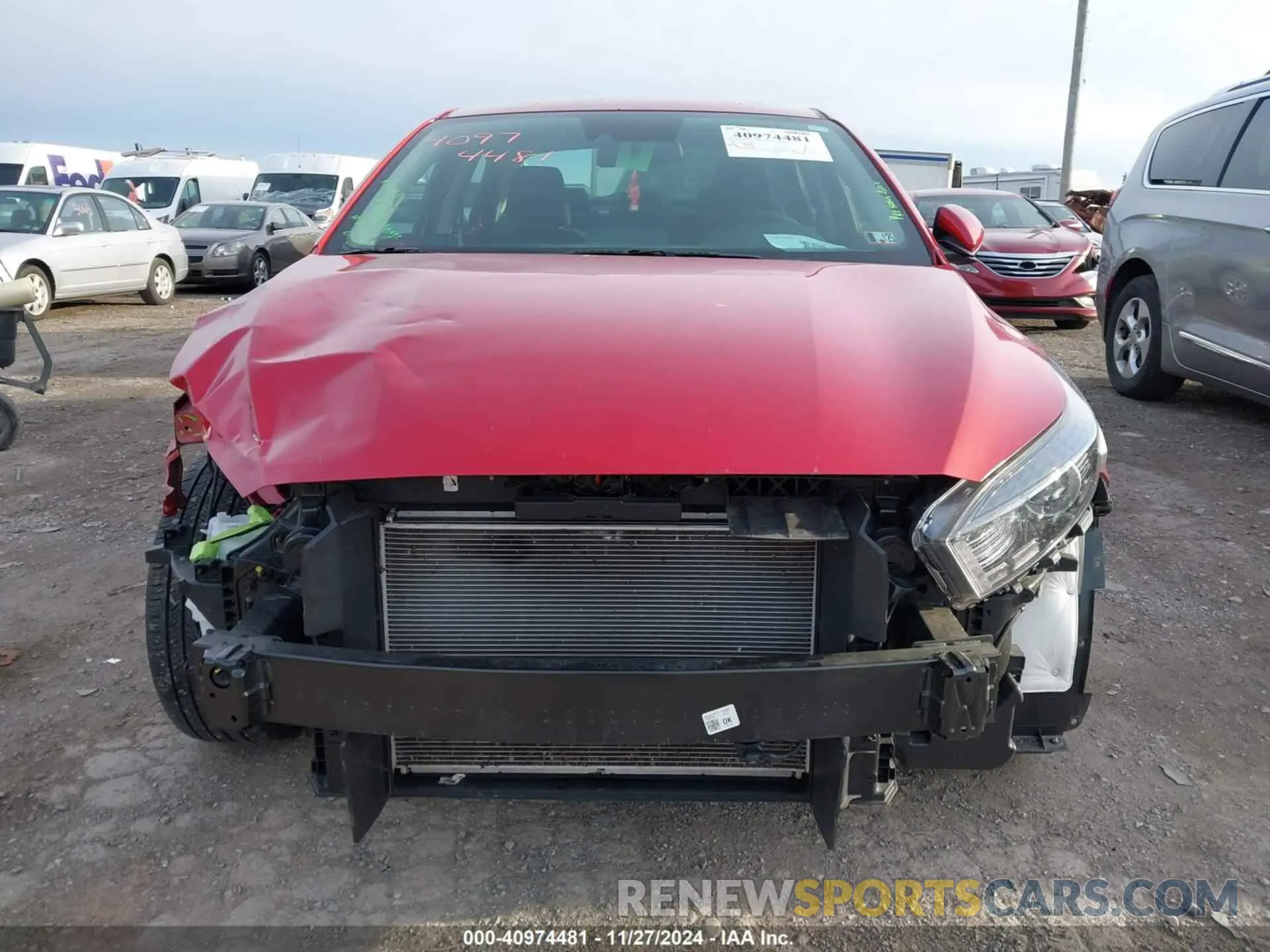 12 Photograph of a damaged car 3KPF24AD1RE722739 KIA FORTE 2024