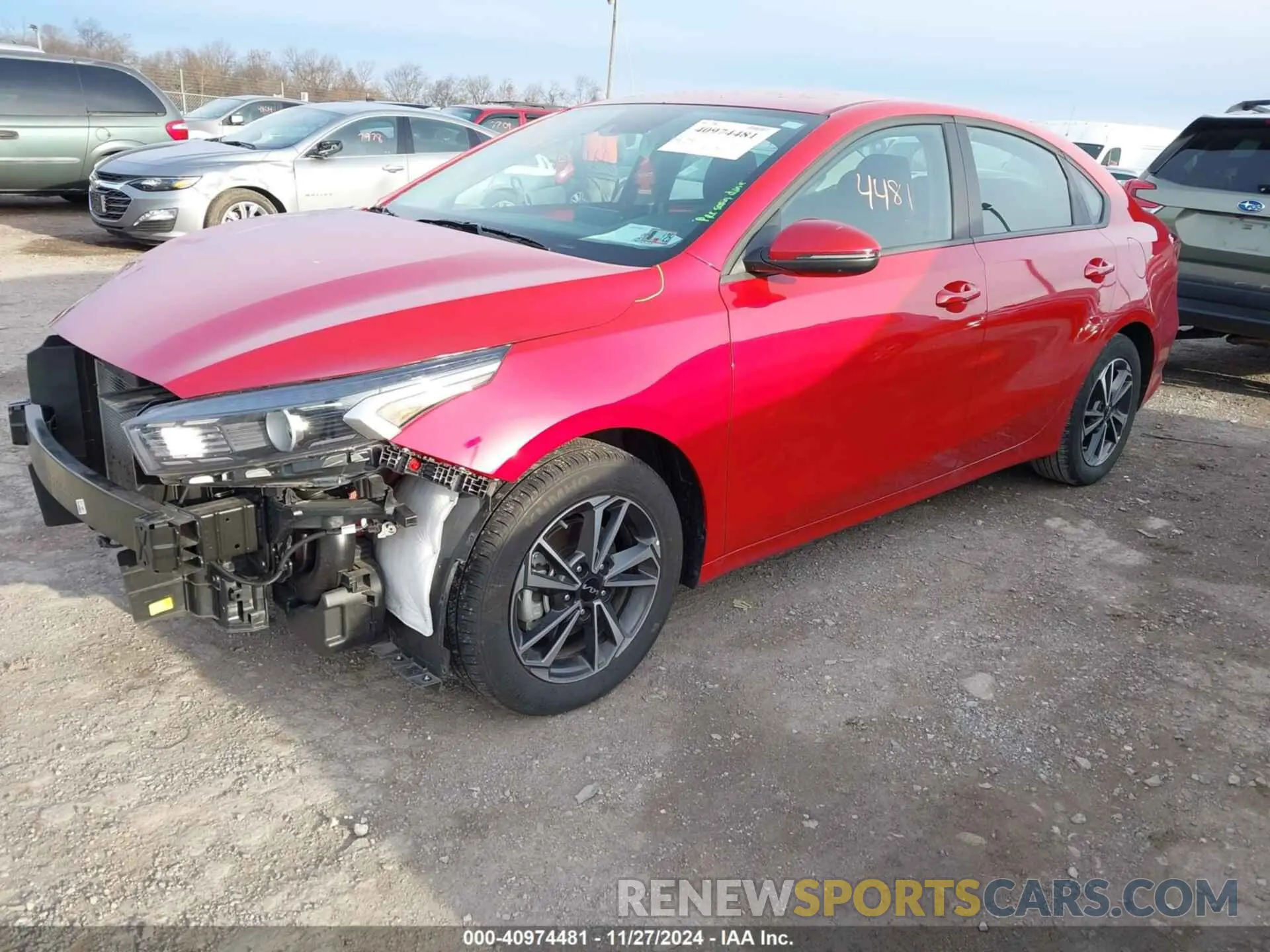 2 Photograph of a damaged car 3KPF24AD1RE722739 KIA FORTE 2024