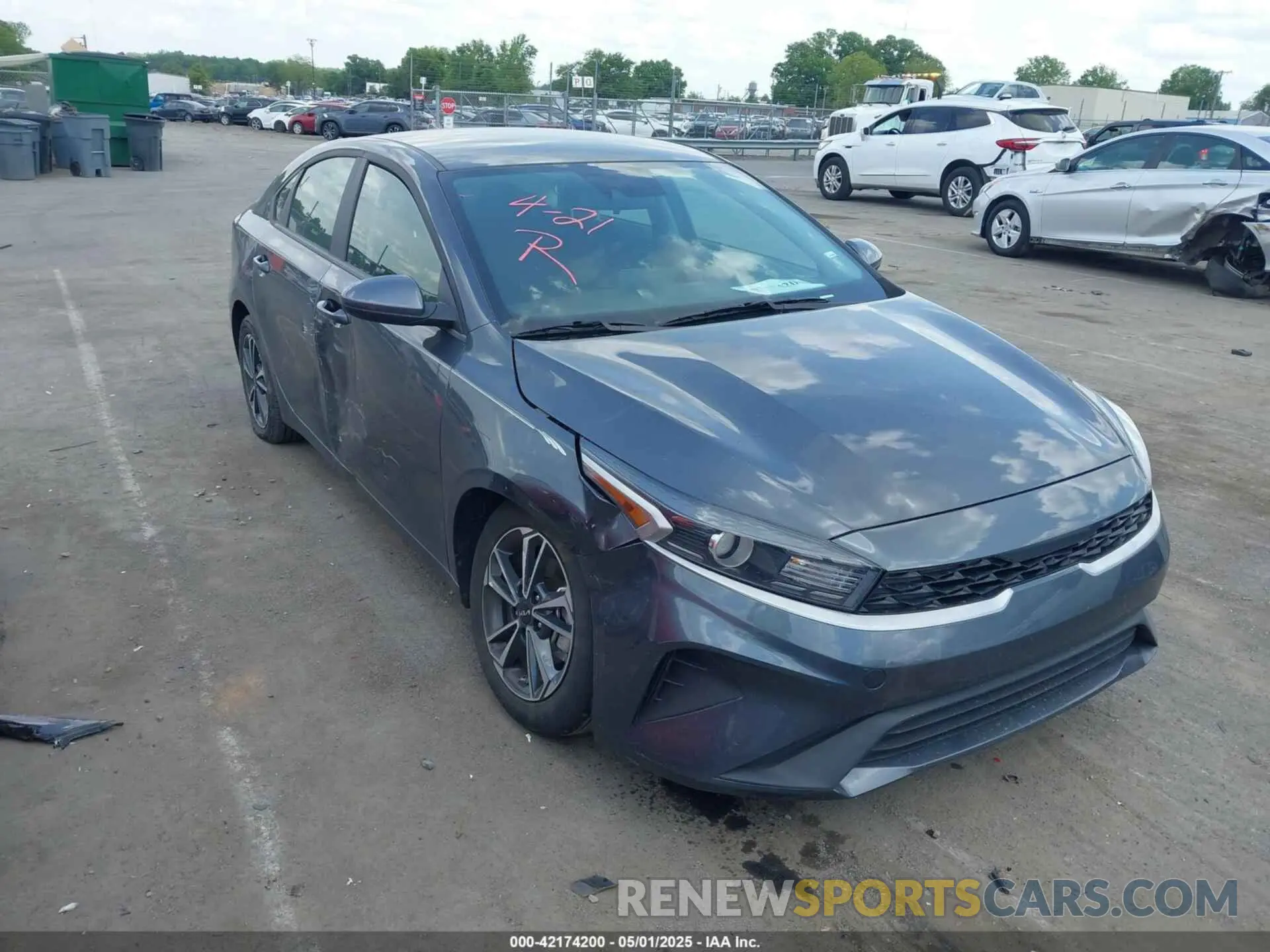 1 Photograph of a damaged car 3KPF24AD1RE744241 KIA FORTE 2024