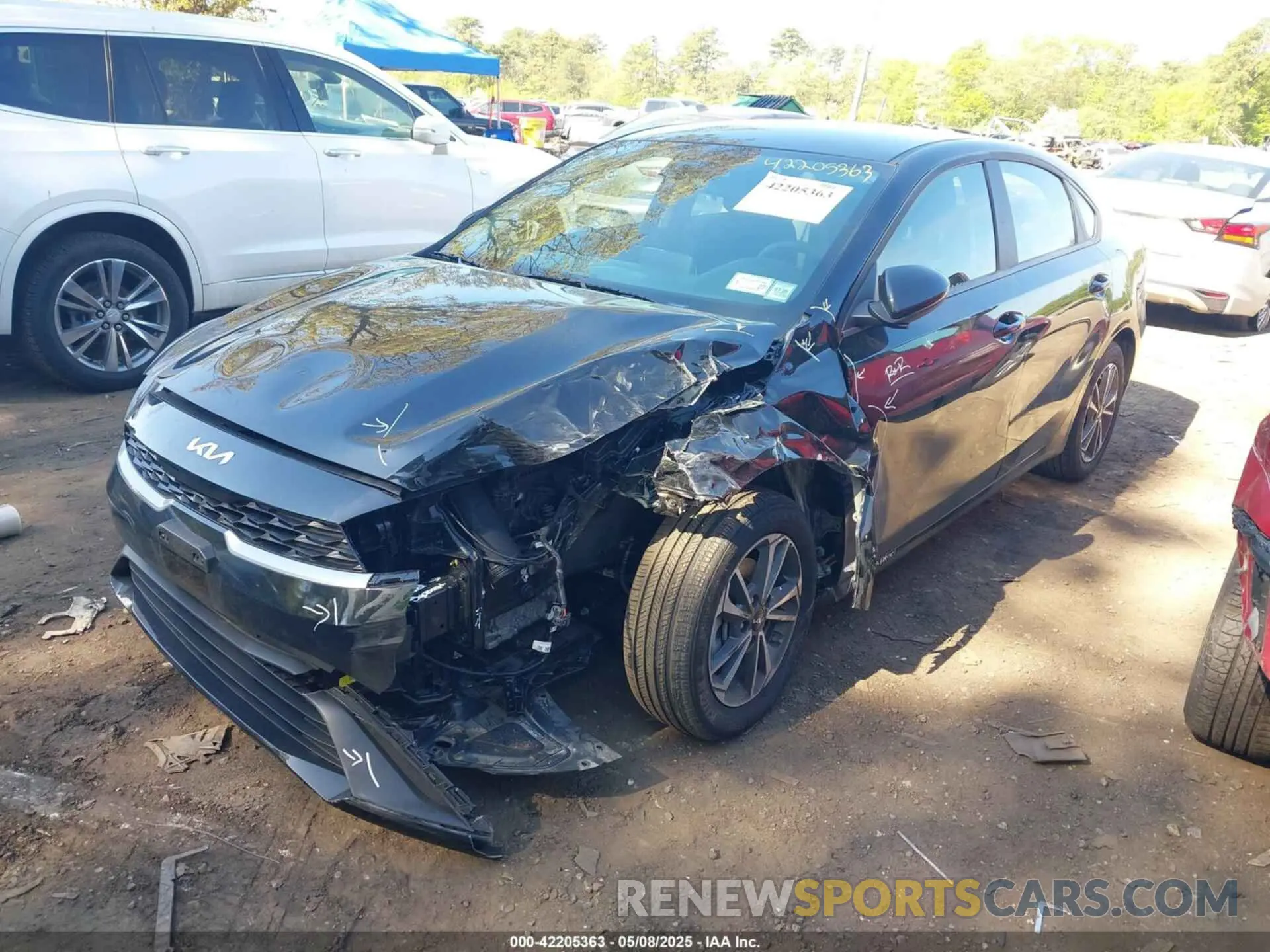 2 Photograph of a damaged car 3KPF24AD1RE758267 KIA FORTE 2024