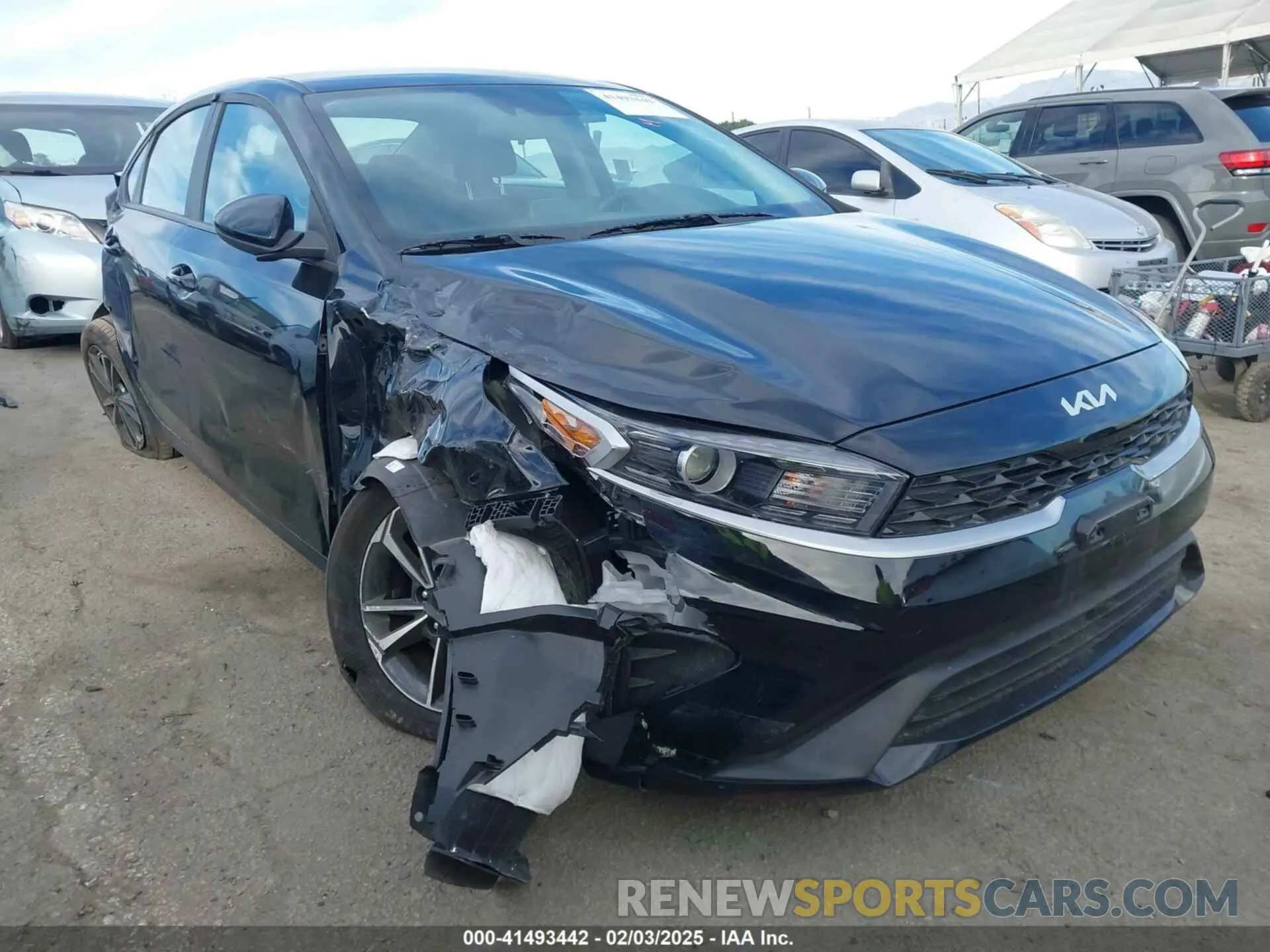 1 Photograph of a damaged car 3KPF24AD1RE760133 KIA FORTE 2024