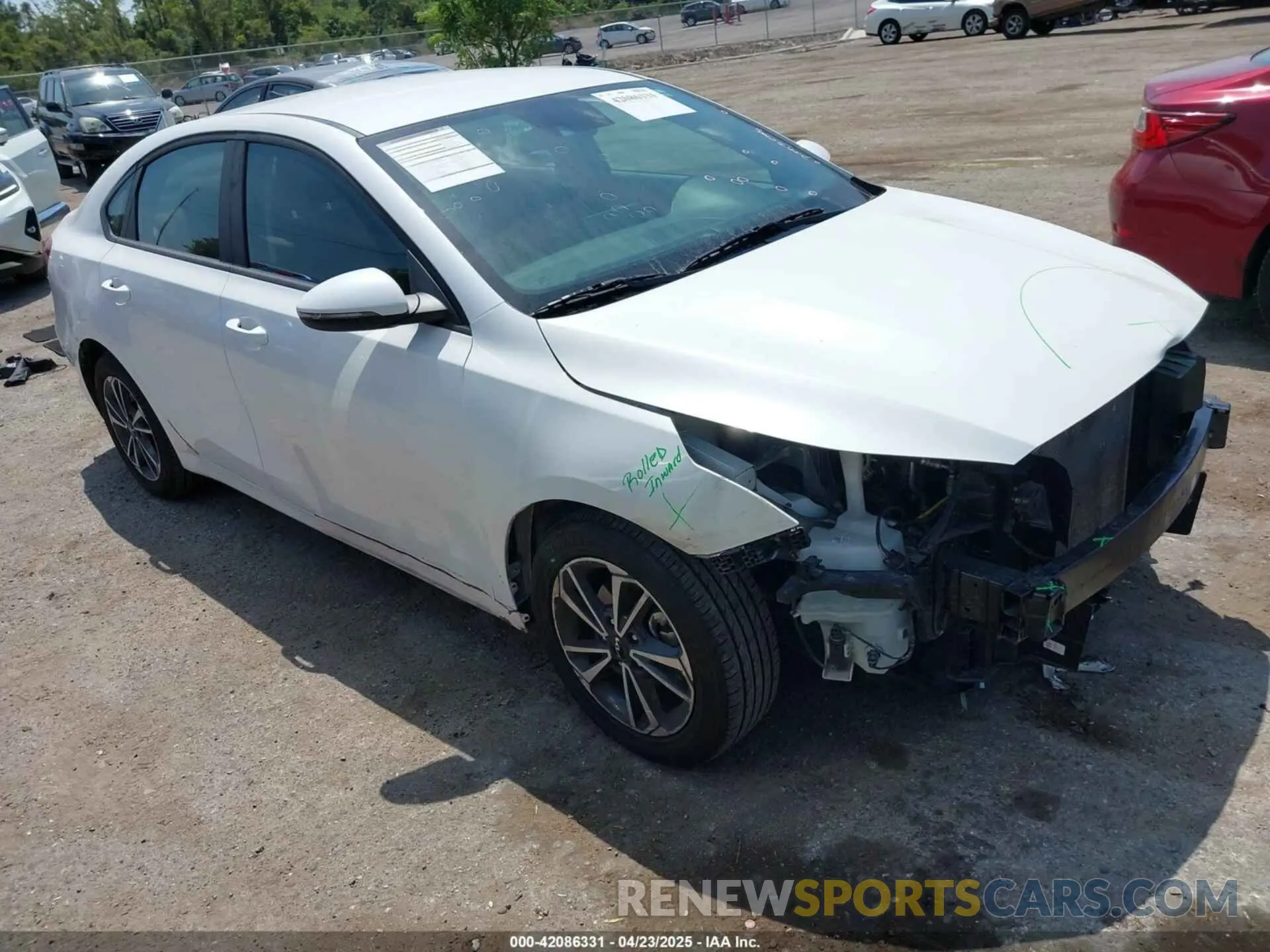 1 Photograph of a damaged car 3KPF24AD2RE744300 KIA FORTE 2024