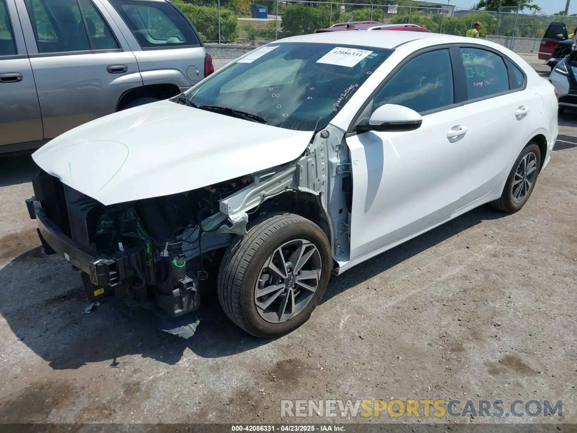 2 Photograph of a damaged car 3KPF24AD2RE744300 KIA FORTE 2024